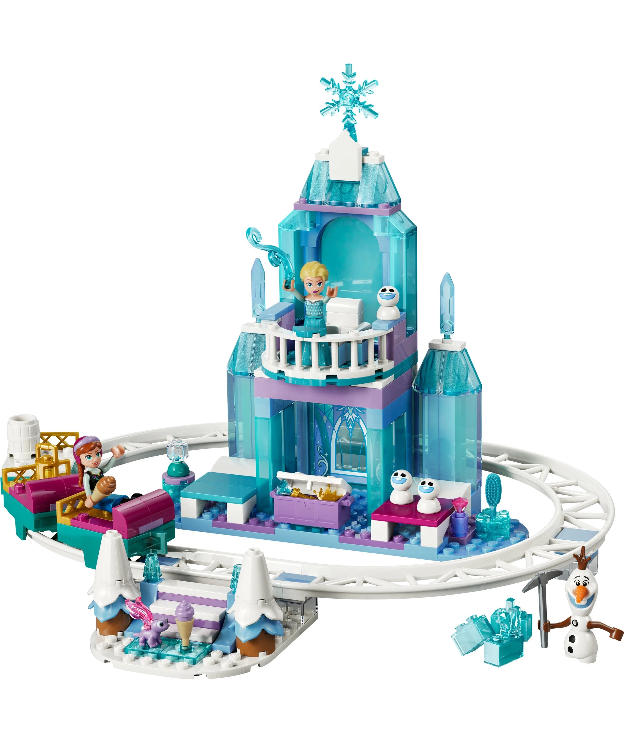 2 LEGO Disney Princess Elsa's Ice Castle & Snow Ride Adventure 43281, 2 of 10