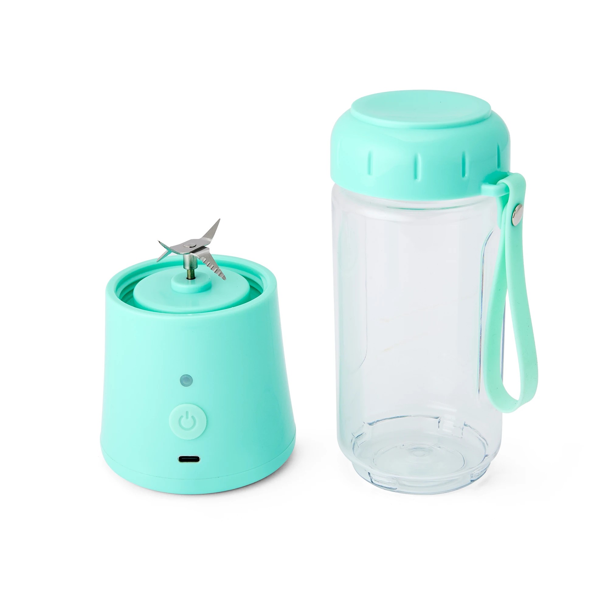 7 Portable USB Mini Blender - Blue, 7 of 10