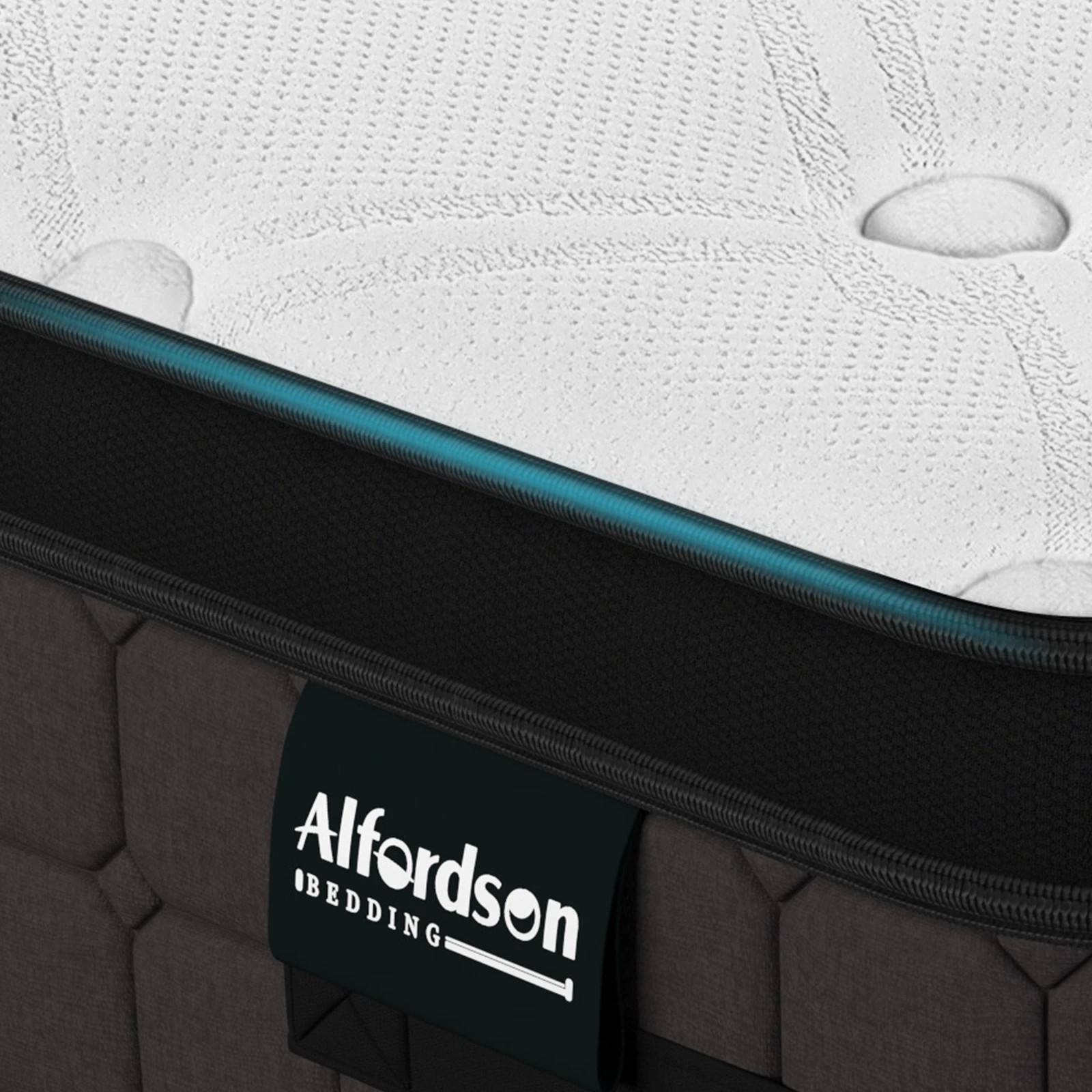 6 Alfordson Mattress Bonnell Spring 26cm Medium Firm Euro Top Double-Sided - Queen Bed, 6 of 9