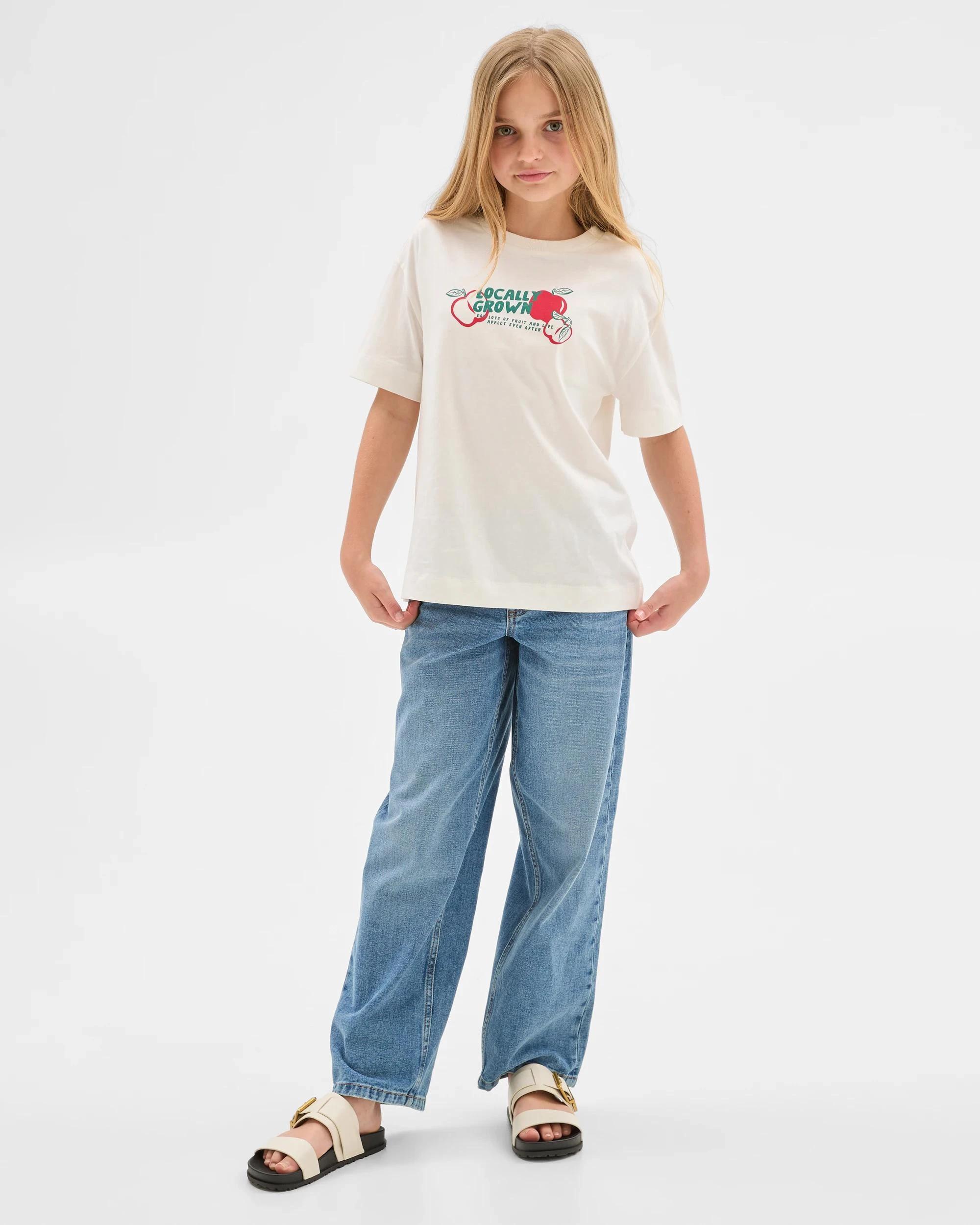 2 Target Kids Australian Cotton Print T-Shirt CREAM, 2 of 7