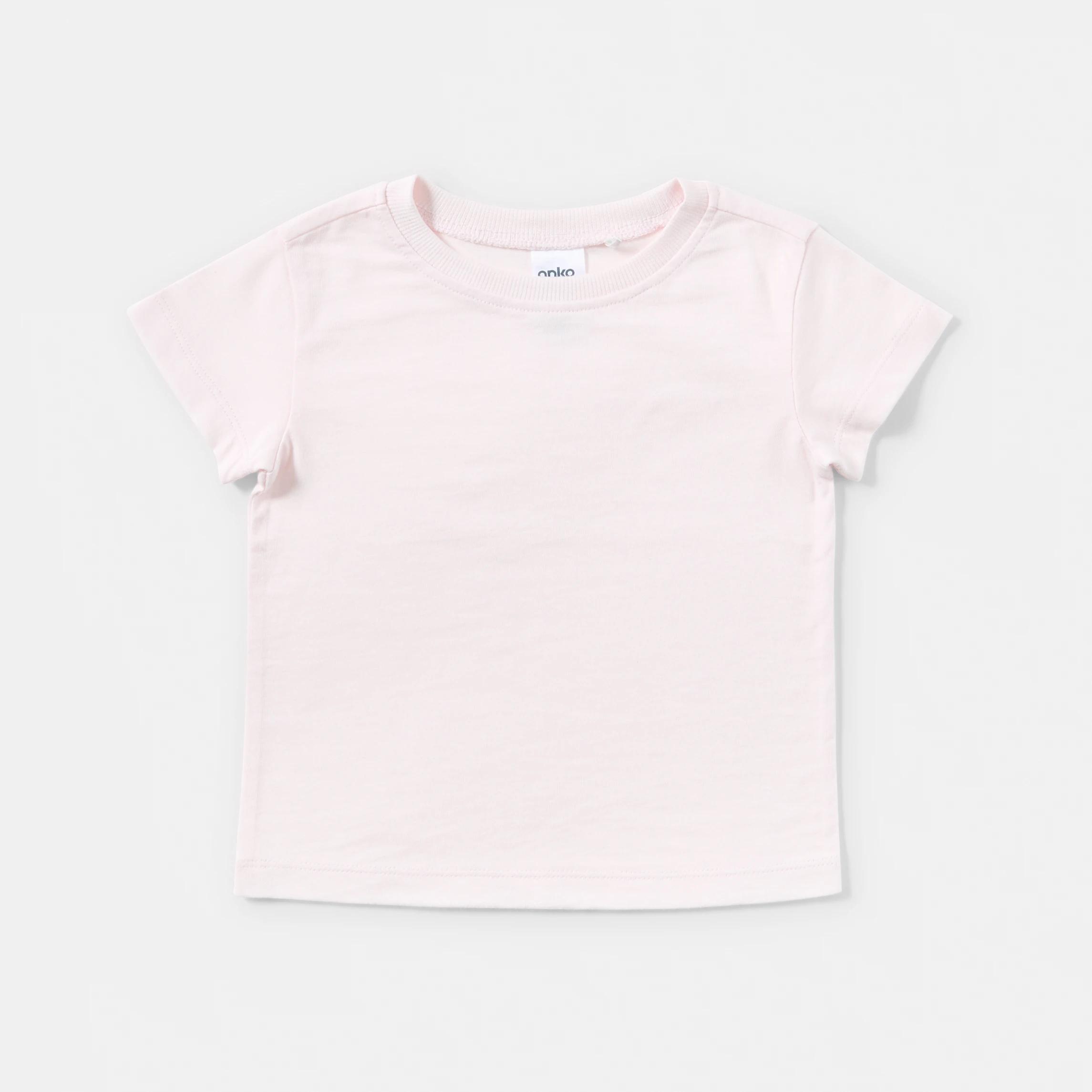 3 3 Pack Everyday T-shirt WHITE MARLE PINK 3PK, 3 of 8