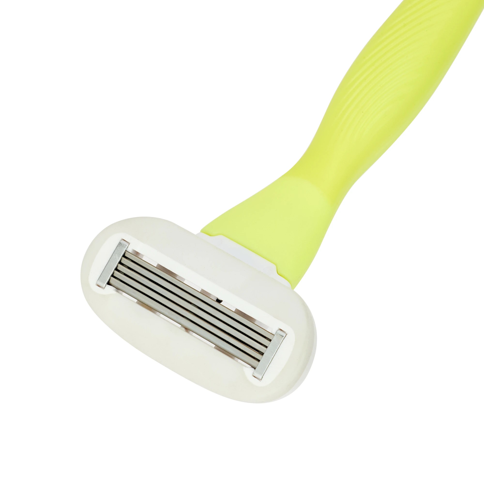 4 OXX Bodycare Smooth Reusable Razor - Lime, 4 of 5