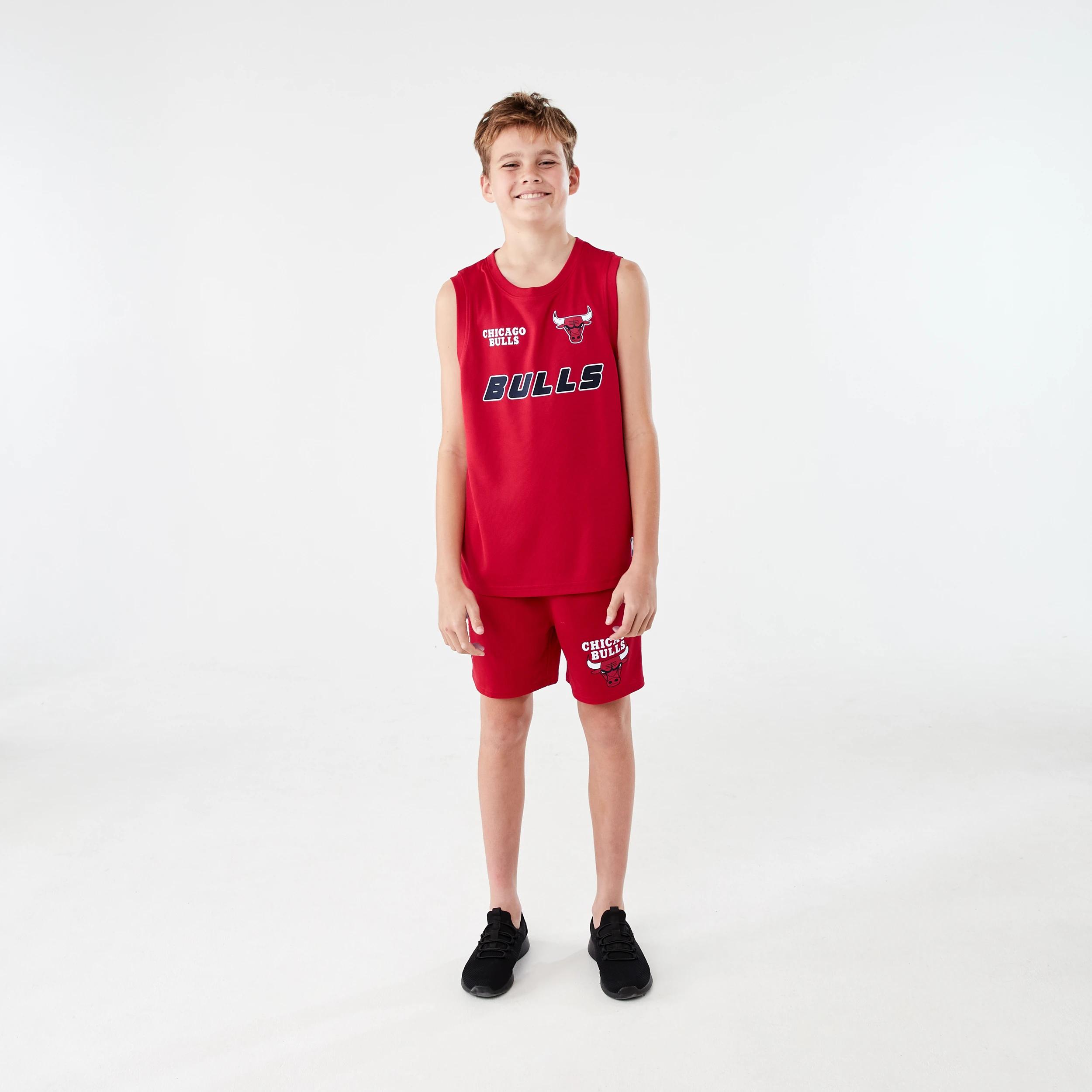 7 Official NBA Kids Mesh Shorts RED BULLS MESH SHORT, 7 of 8