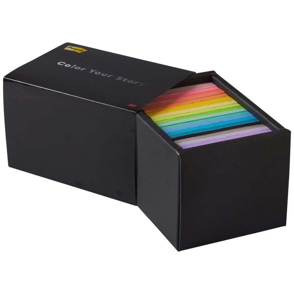 1 Post-it Super Sticky Notes 76 x 76mm Colour My Story 20 Pack, 1 of 1