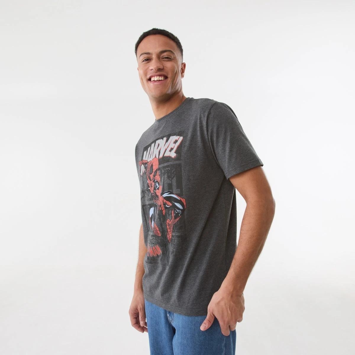 2 Spider-Man License T-shirt CHARCOAL MARLE, 2 of 6
