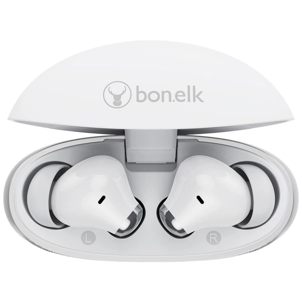 8 Bonelk Soundbuds Luxe True Wireless Soundbuds White, 8 of 9
