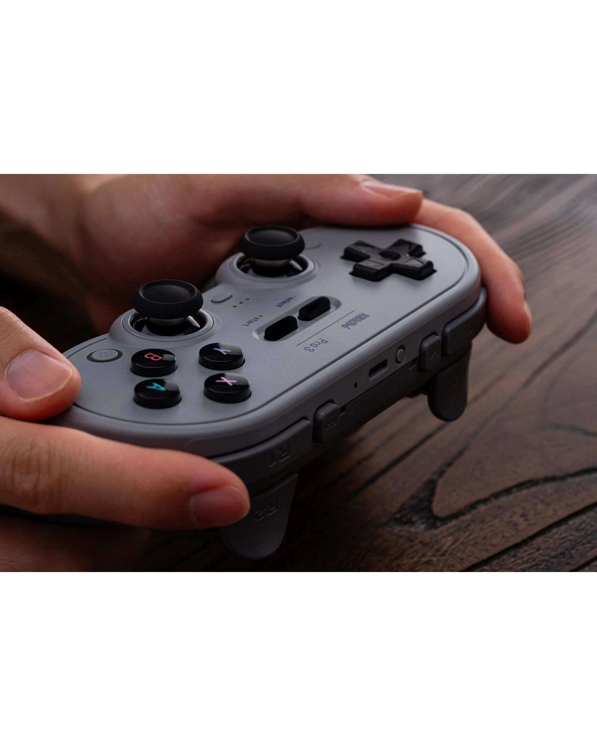 8 8BitDo Pro 3 Bluetooth Controller for Switch, Switch 2, PC, IOS and Android - Gray Edition - Grey, 8 of 10