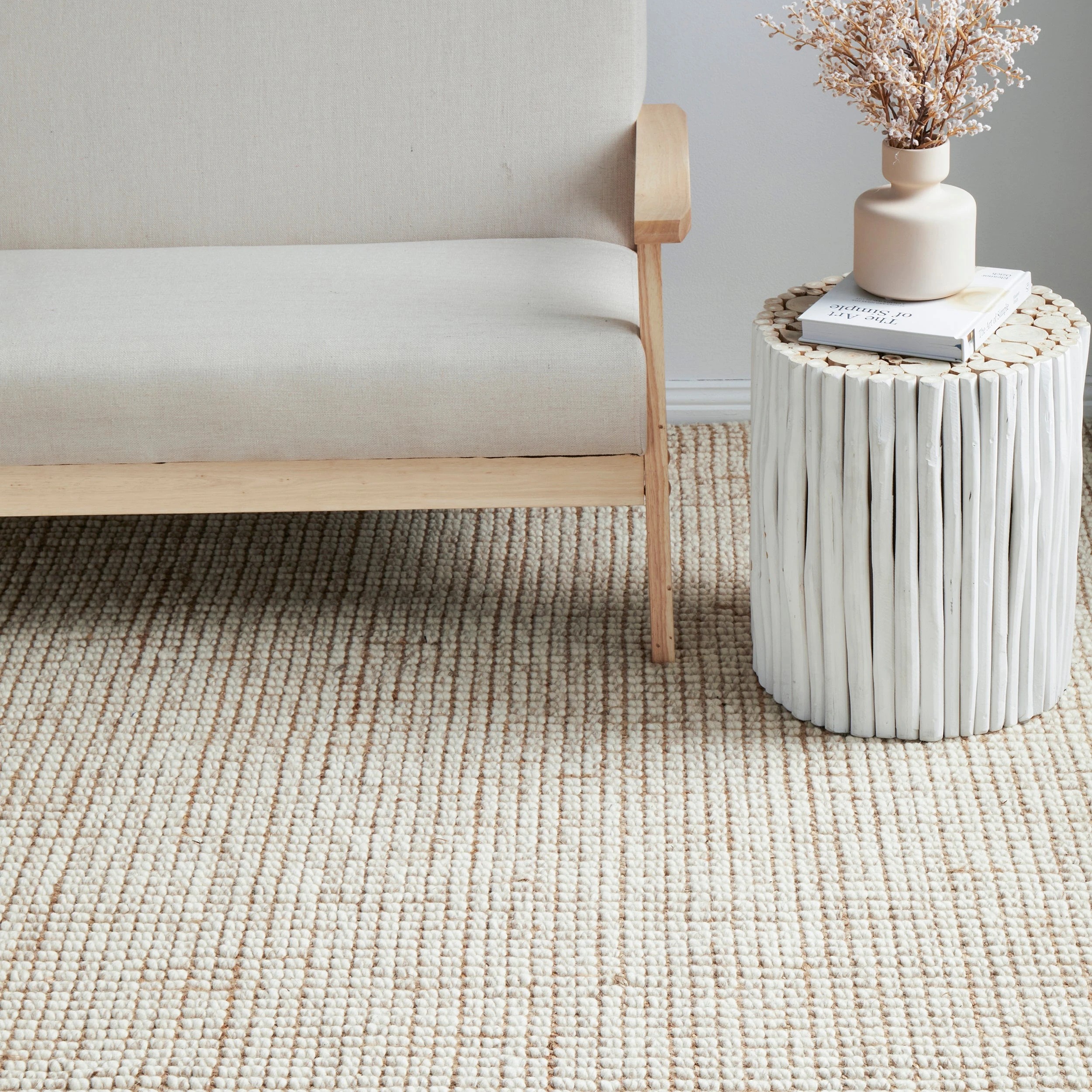 2 Common Ground Rugs Huxen 89 300x80cm - White, 2 of 5