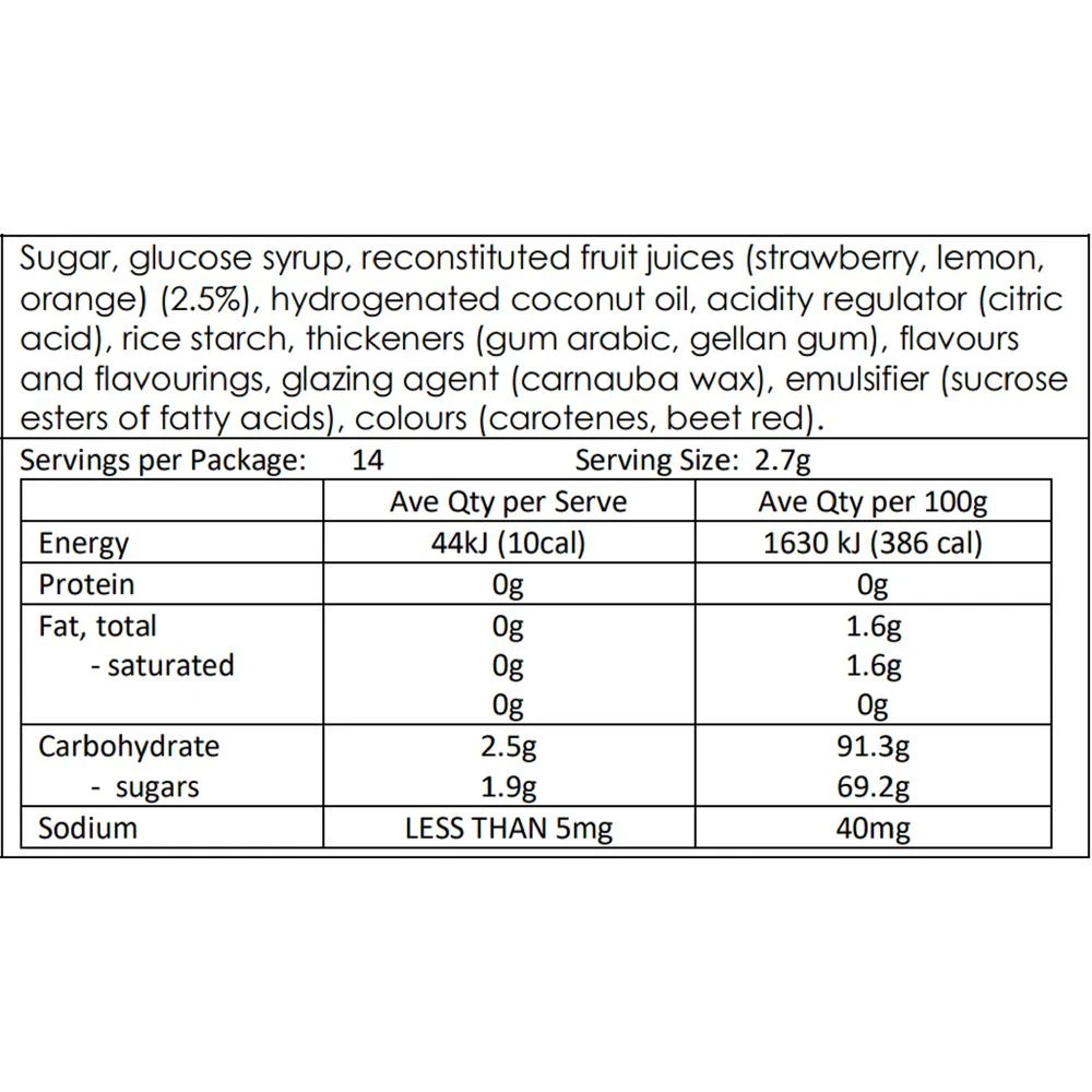 2 Mentos Fruit Roll 37.5g, 2 of 2