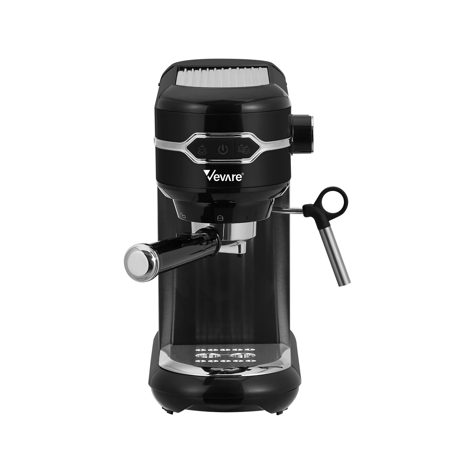 7 Vevare Espresso Coffee Machine Latter Cappuccino Maker 19 Bar Milk Frother - Black, 7 of 8
