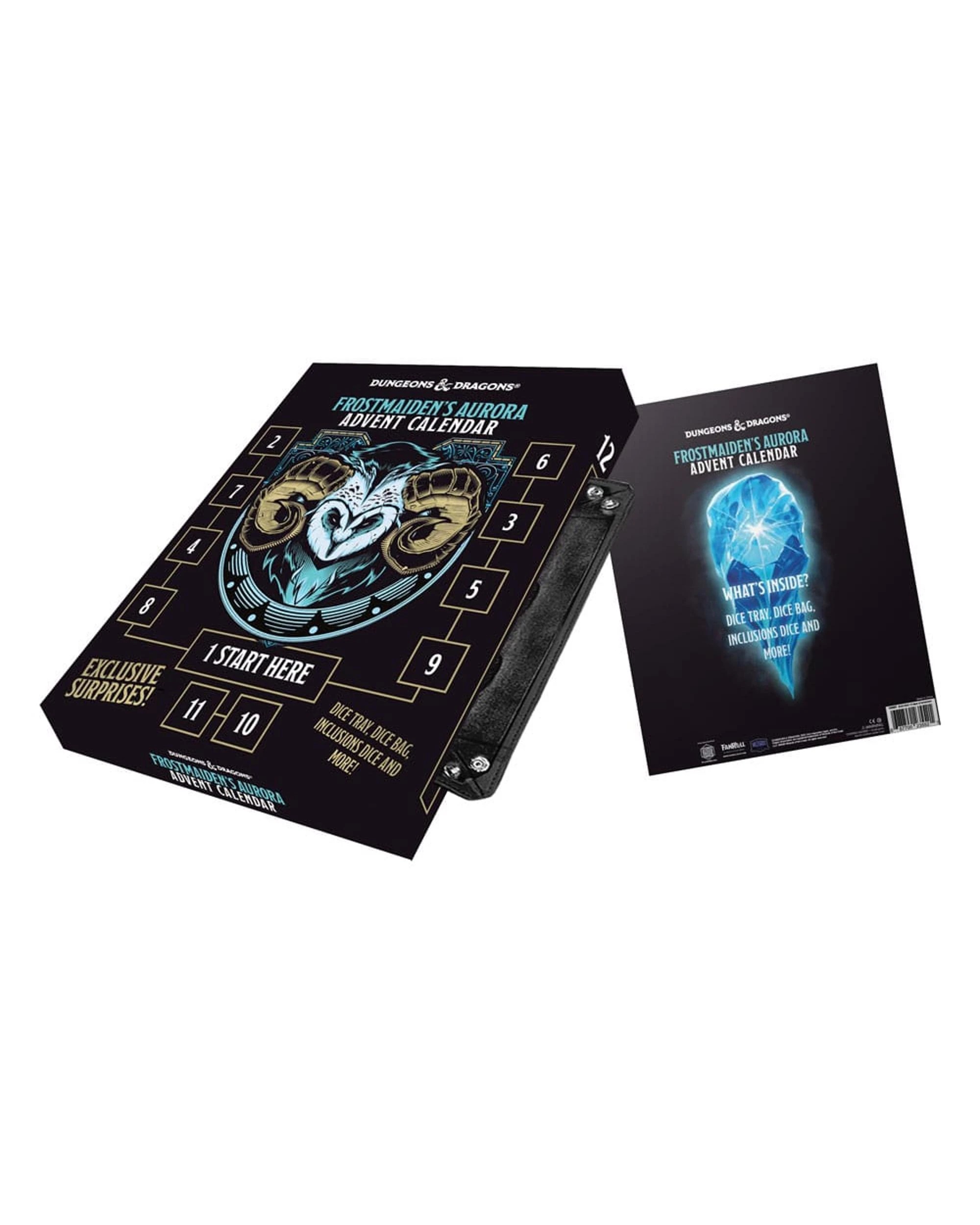 1 Fanroll Dungeons and Dragons Frostmaiden's Aurora Advent Calendar 2025, 1 of 4