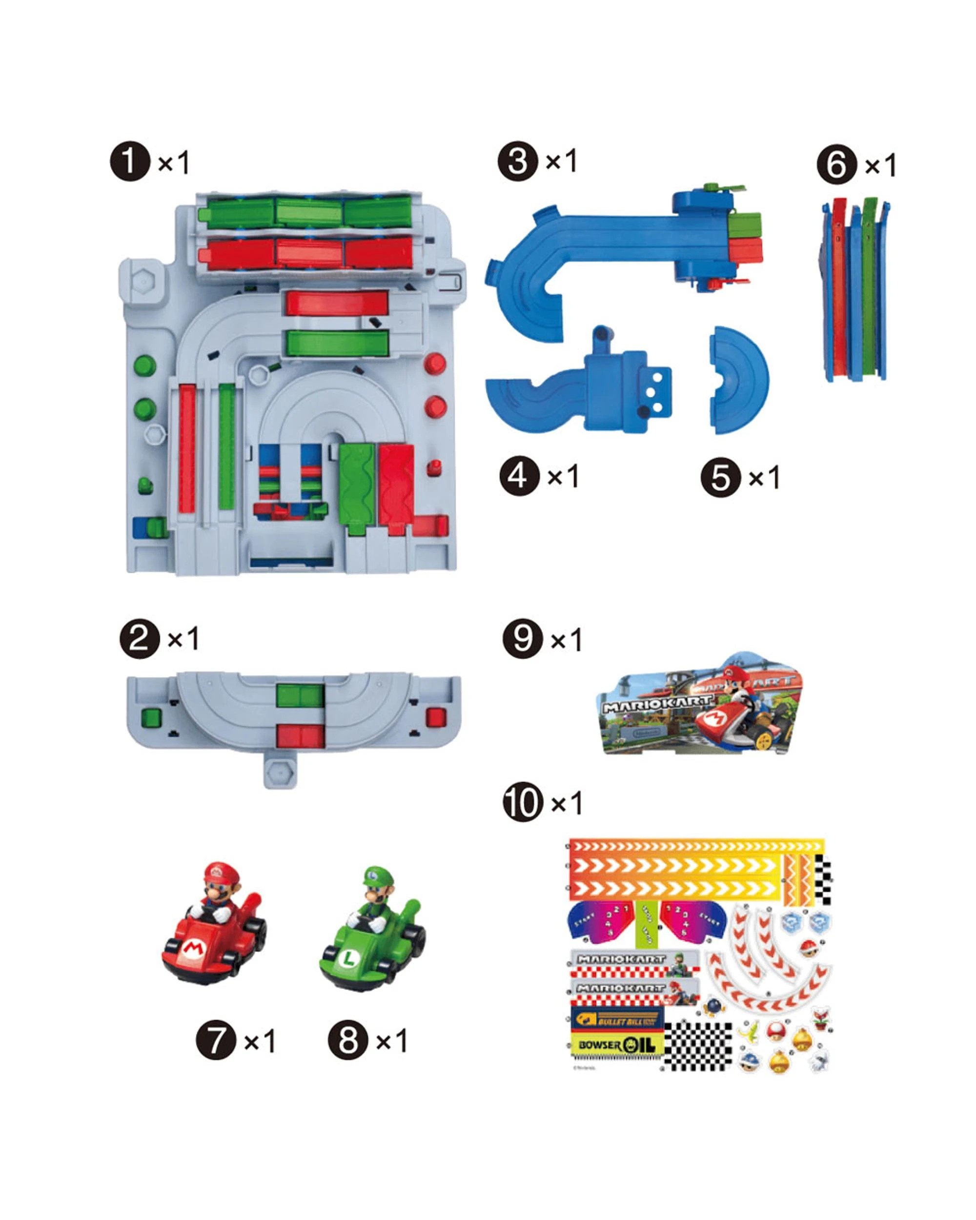 2 Epoch Co Ltd Super Mario Mario Kart Racing Deluxe Playset, 2 of 3