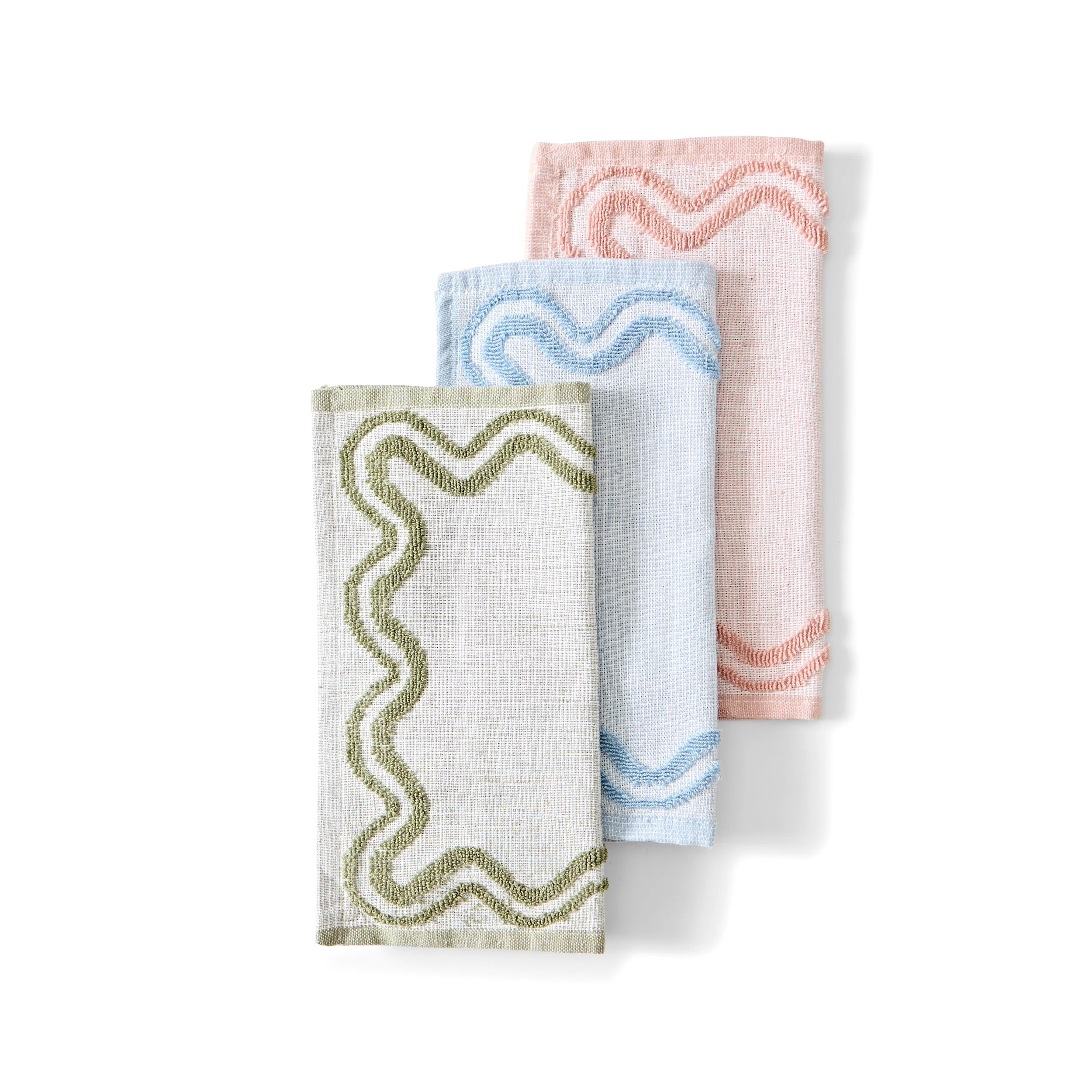 2 3 Pack Wavy Dish Cloths, 2 of 6