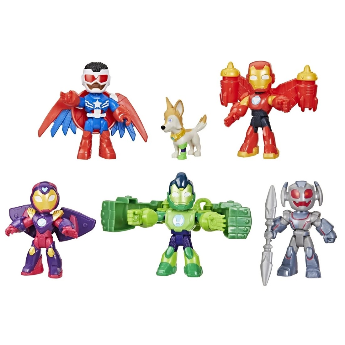 2 Disney Junior Marvel Iron Man and His Awesome Friends Armored-Up Avengers Pack, 2 of 3