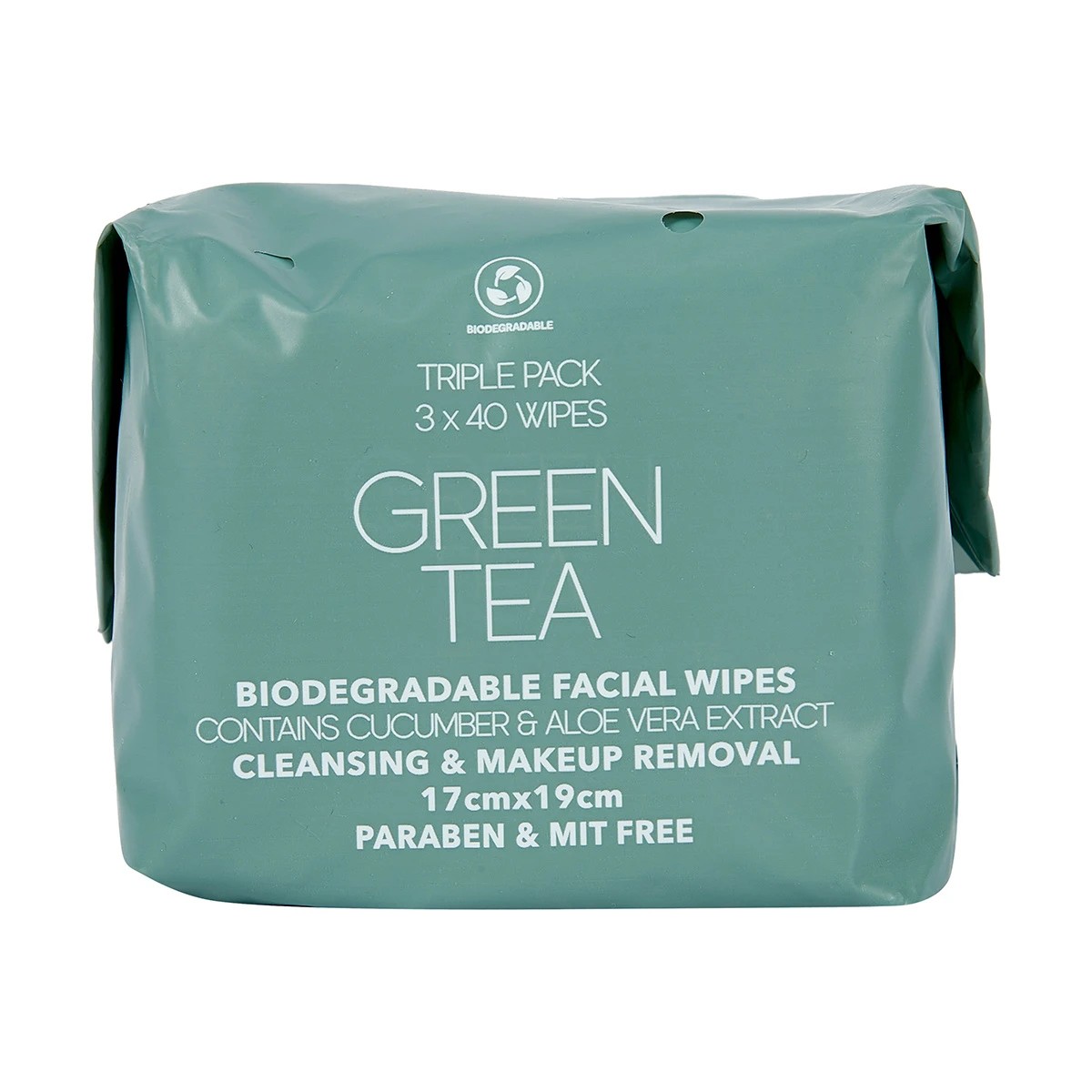 5 Triple Pack Cleansing & Makeup Removal Facial Wipes - Green Tea, 5 of 6