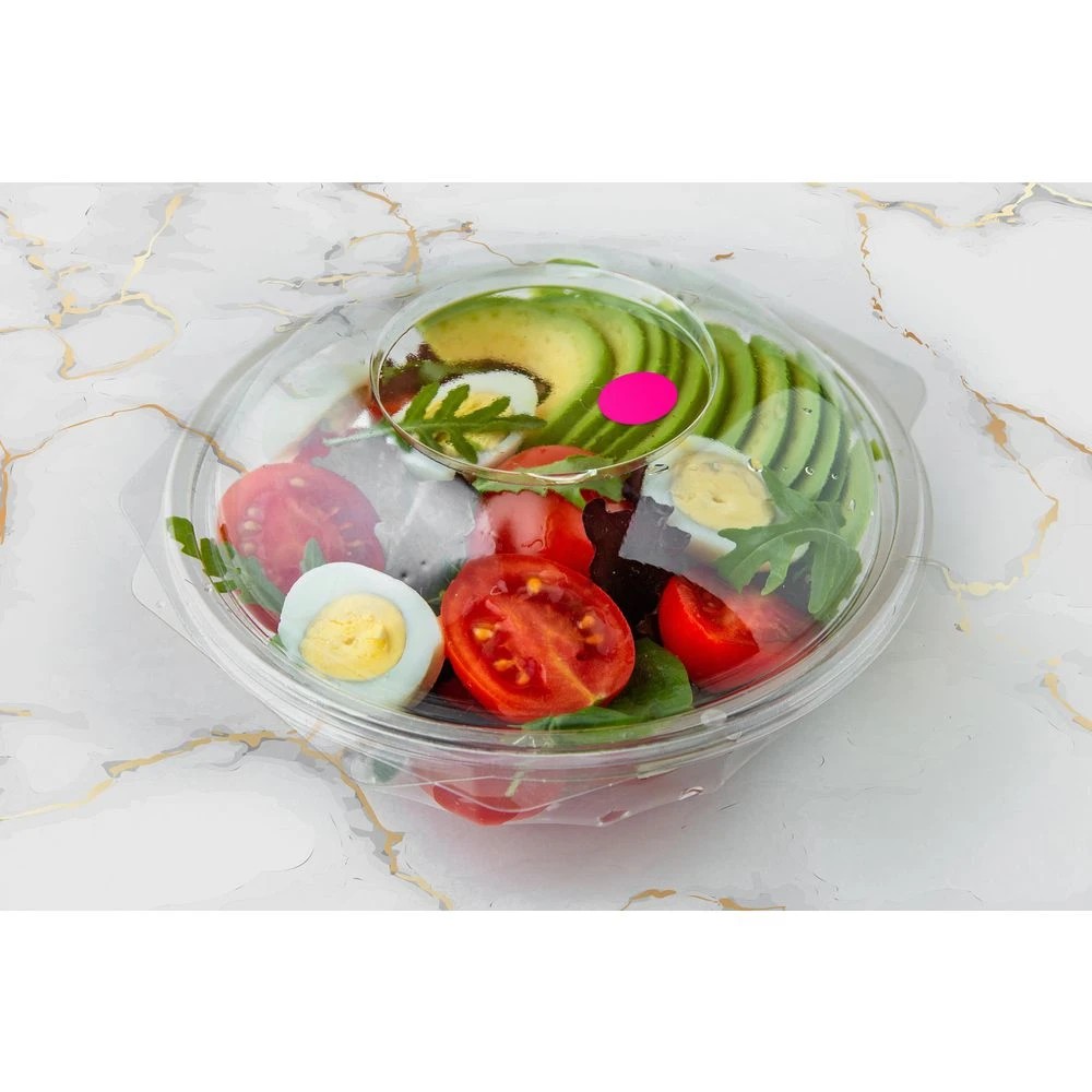 2 Avery Dispenser Labels Circle 14mm Fluorescent Pink 700 Pack, 2 of 2