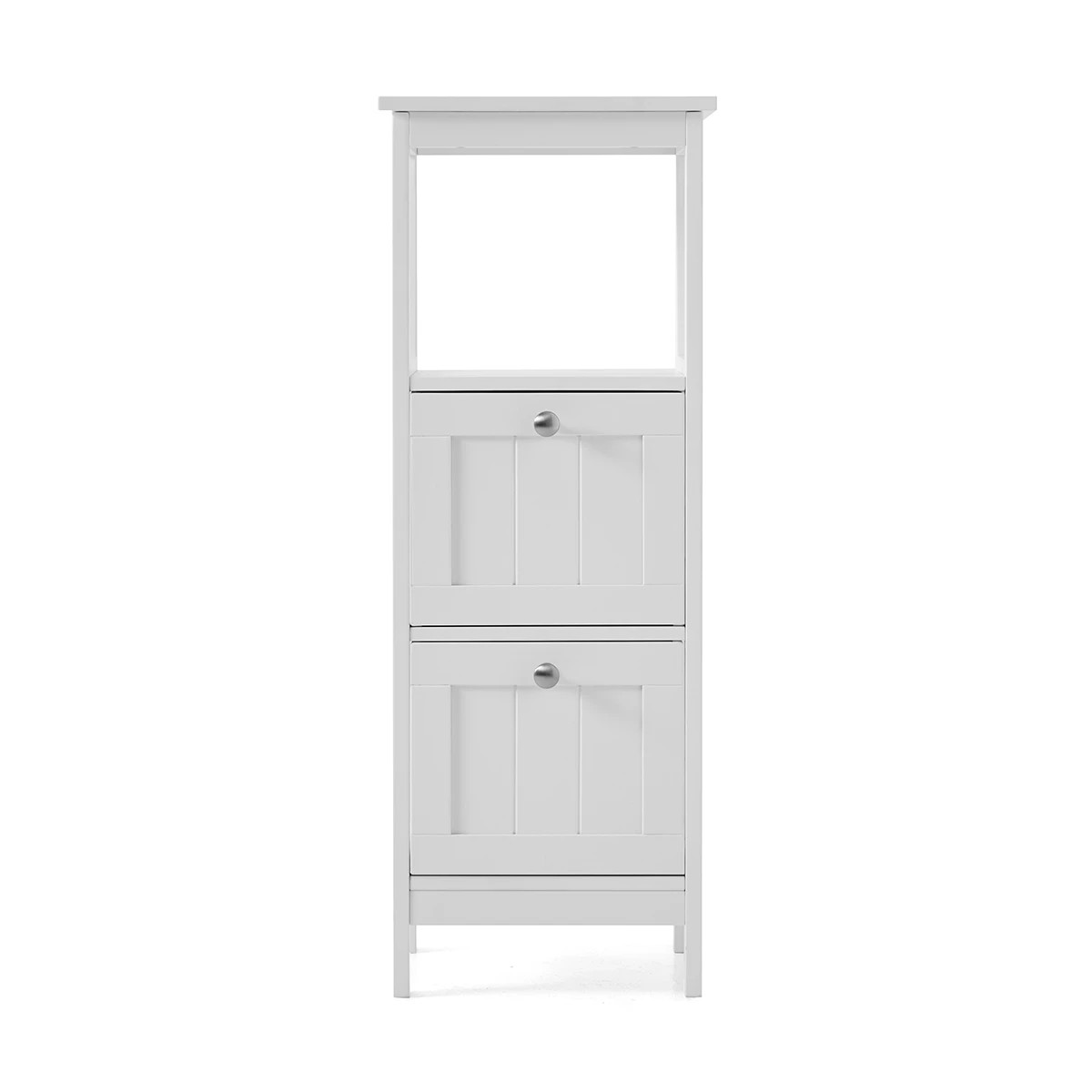 4 Panelled Storage Unit - White, 4 of 7