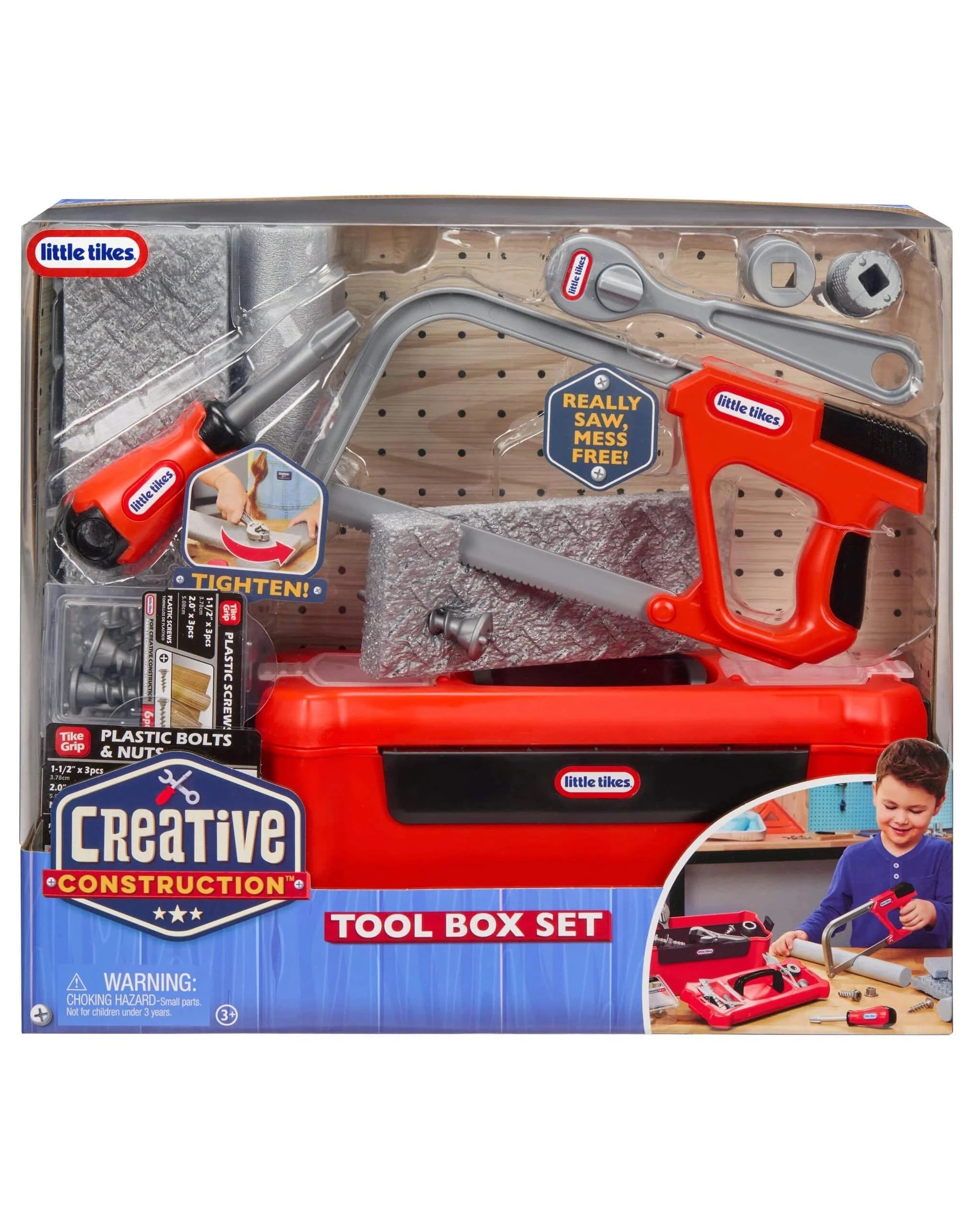 1 Little Tikes Creative Construction Tool Box Set, 1 of 5