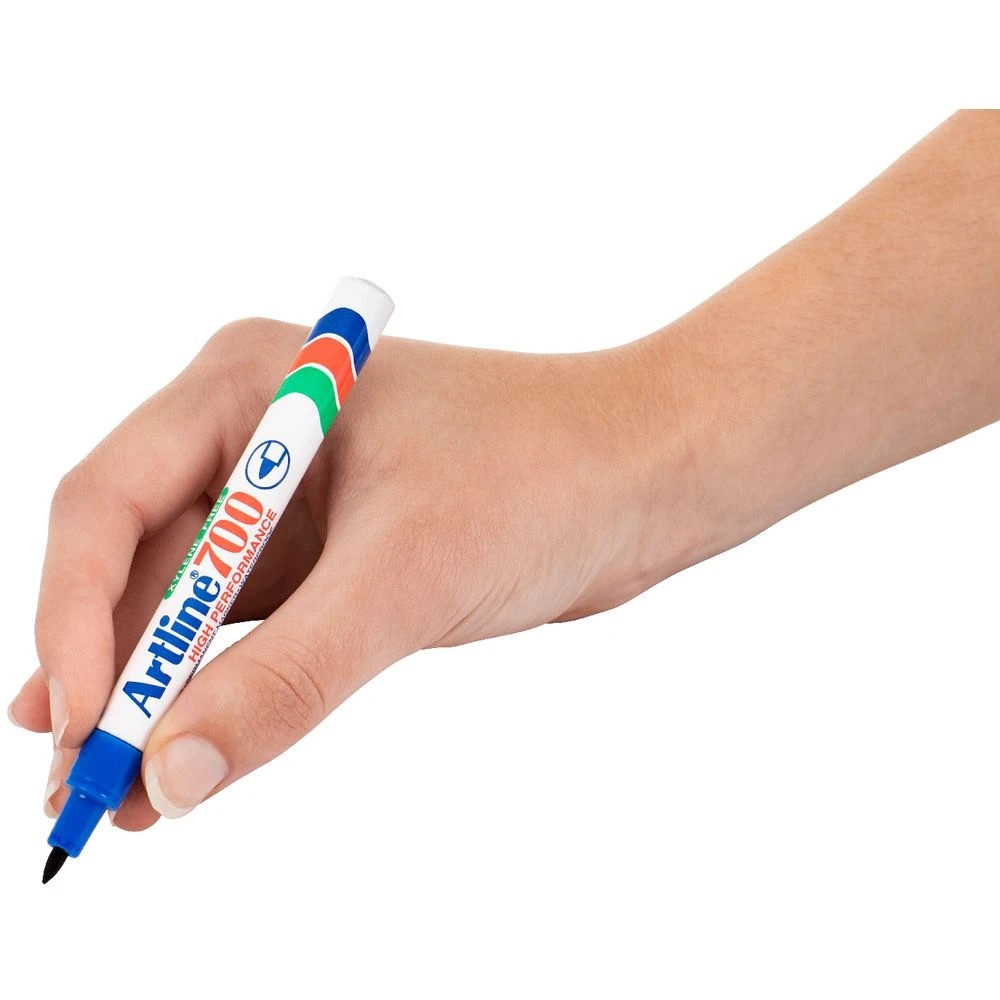 4 Artline 700 Permanent Marker Blue, 4 of 4