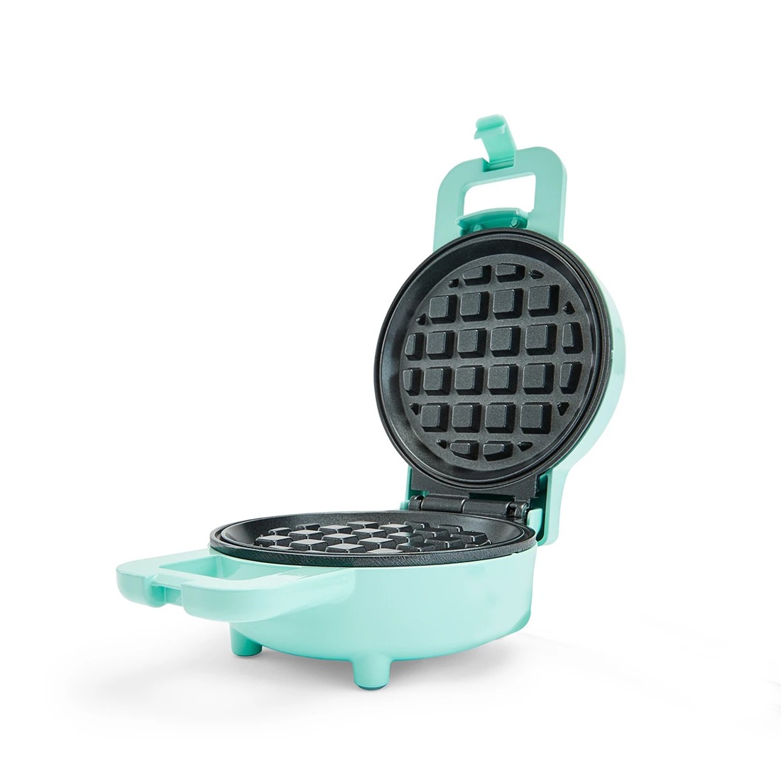 3 Mini Waffle Maker - Green, 3 of 10