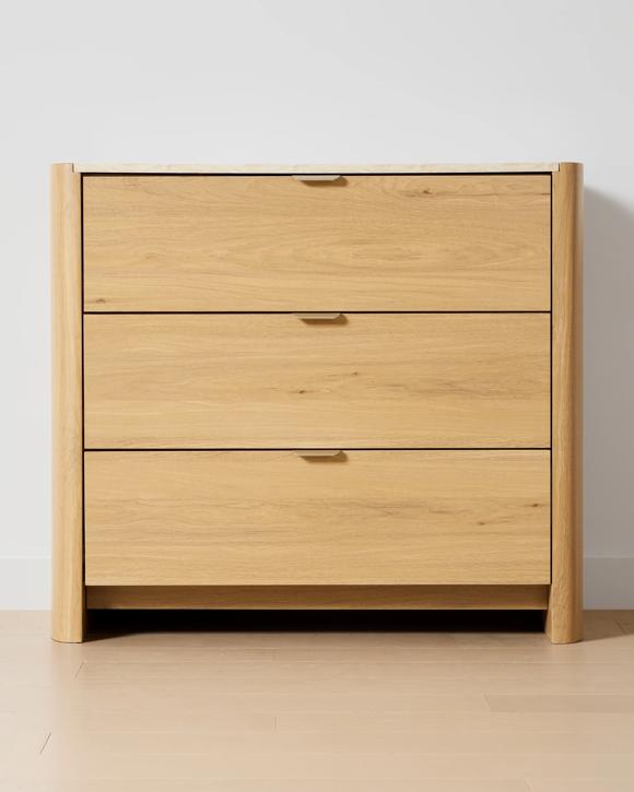 Hazel 3 Drawer Chest - Oak