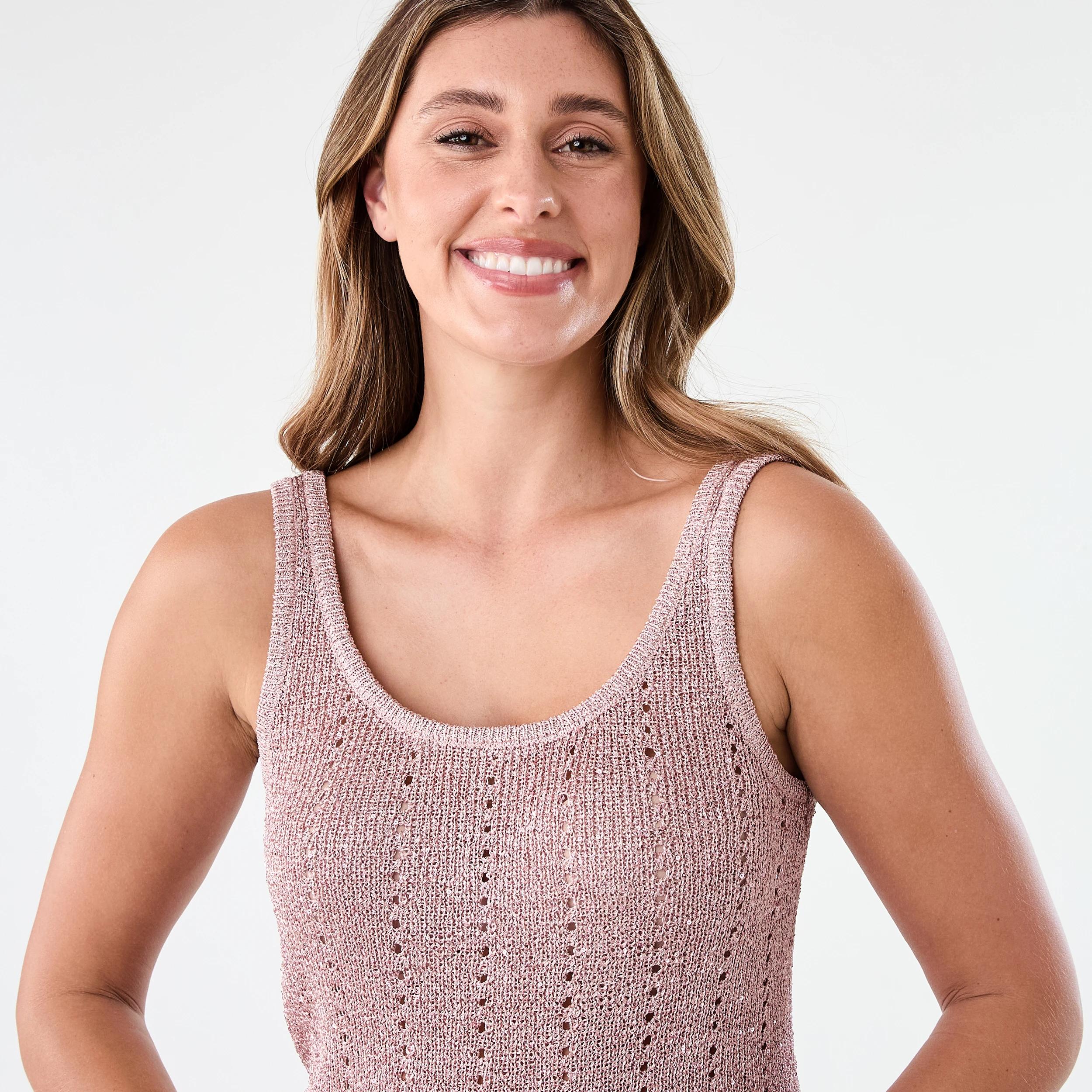 4 Sequin Tank Bllet Pink, 4 of 6