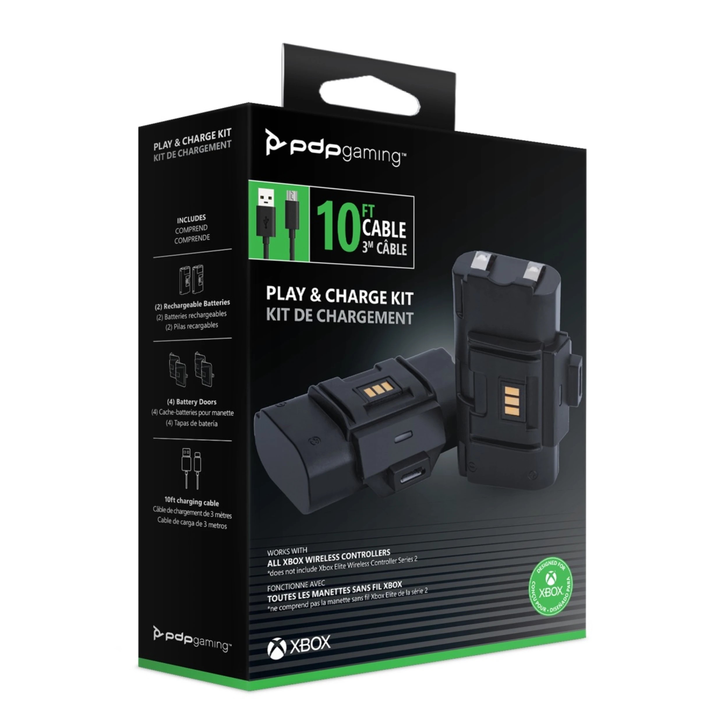 1 X-Box Turtle Beach Play And Charge Kit - Xbox Series X - Black, 1 of 3