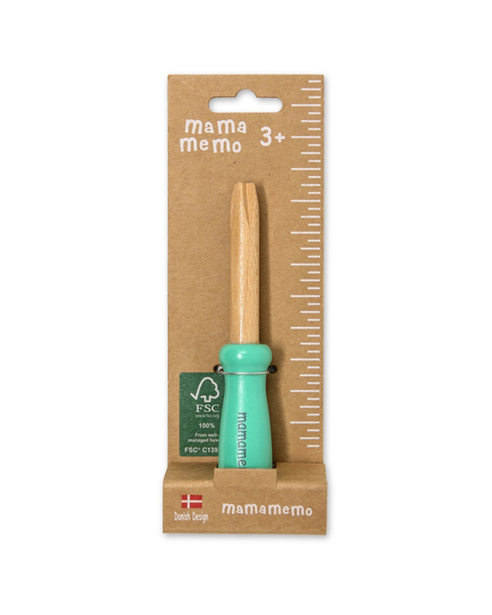 1 Mamamemo Workshop Tools Star Screwdriver Kids Children Fun Wooden Toy - Natural, 1 of 2