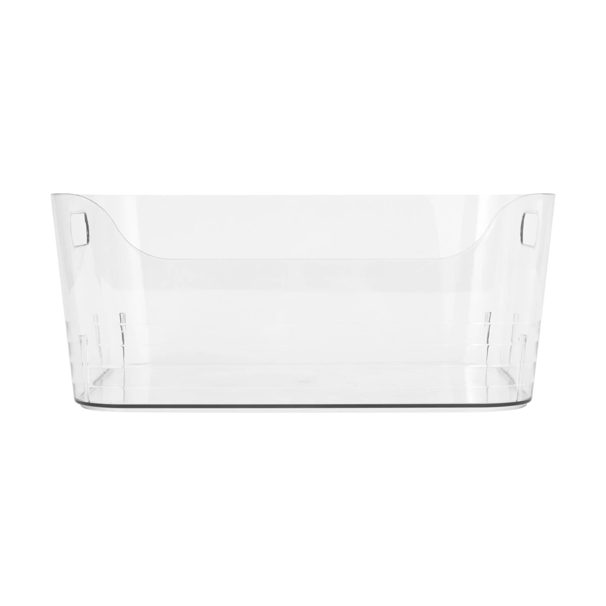 3 Medium Cut Out Edge Tub - Clear, 3 of 5