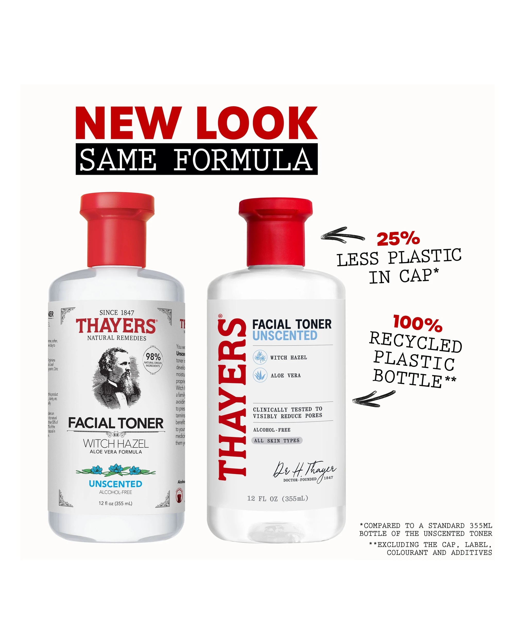 7 Thayers Unscented Alcohol Free Facial Toner 355ml - Witch Hazel and Aloe Vera, 7 of 9