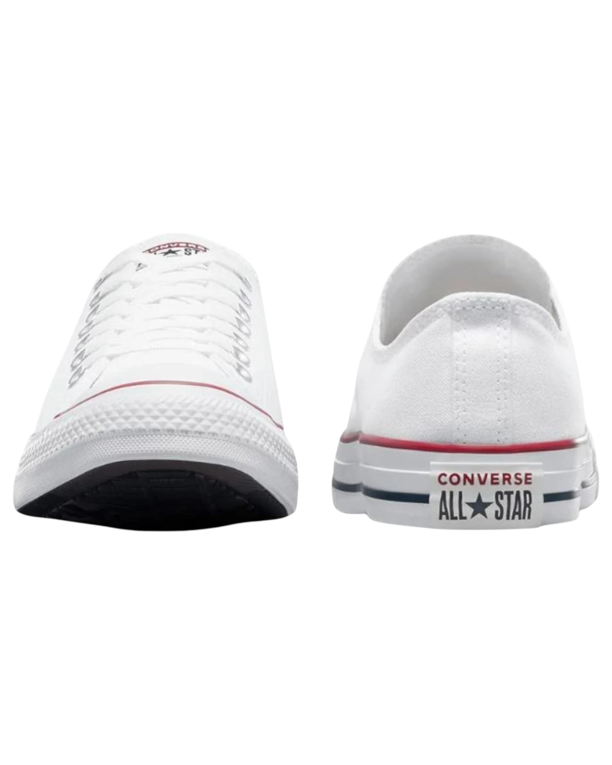 7 Converse Unisex Chuck Taylor All Star Classic Low Top Canvas Shoes OPTICAL WHITE, 7 of 10