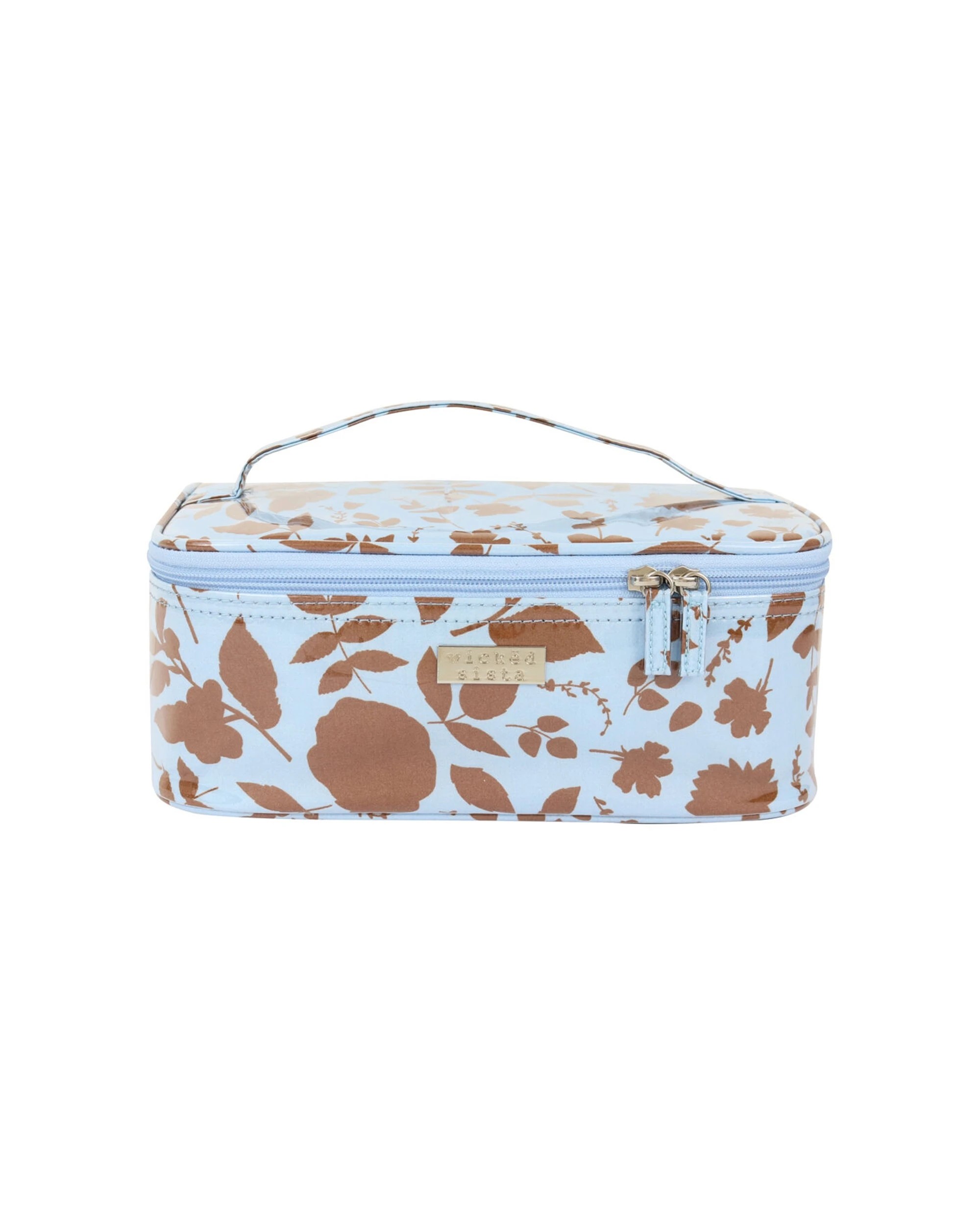 1 Wicked Sista Studio Peony Blooms Medium Beauty Case 28x11.5x18cm - Multi, 1 of 2