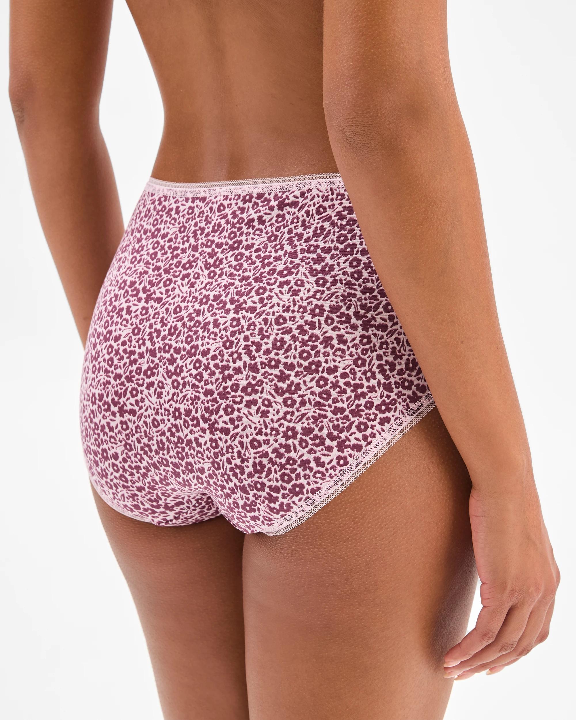4 Target Woman Australian Cotton 5 Pack Midi Briefs PINK, 4 of 5