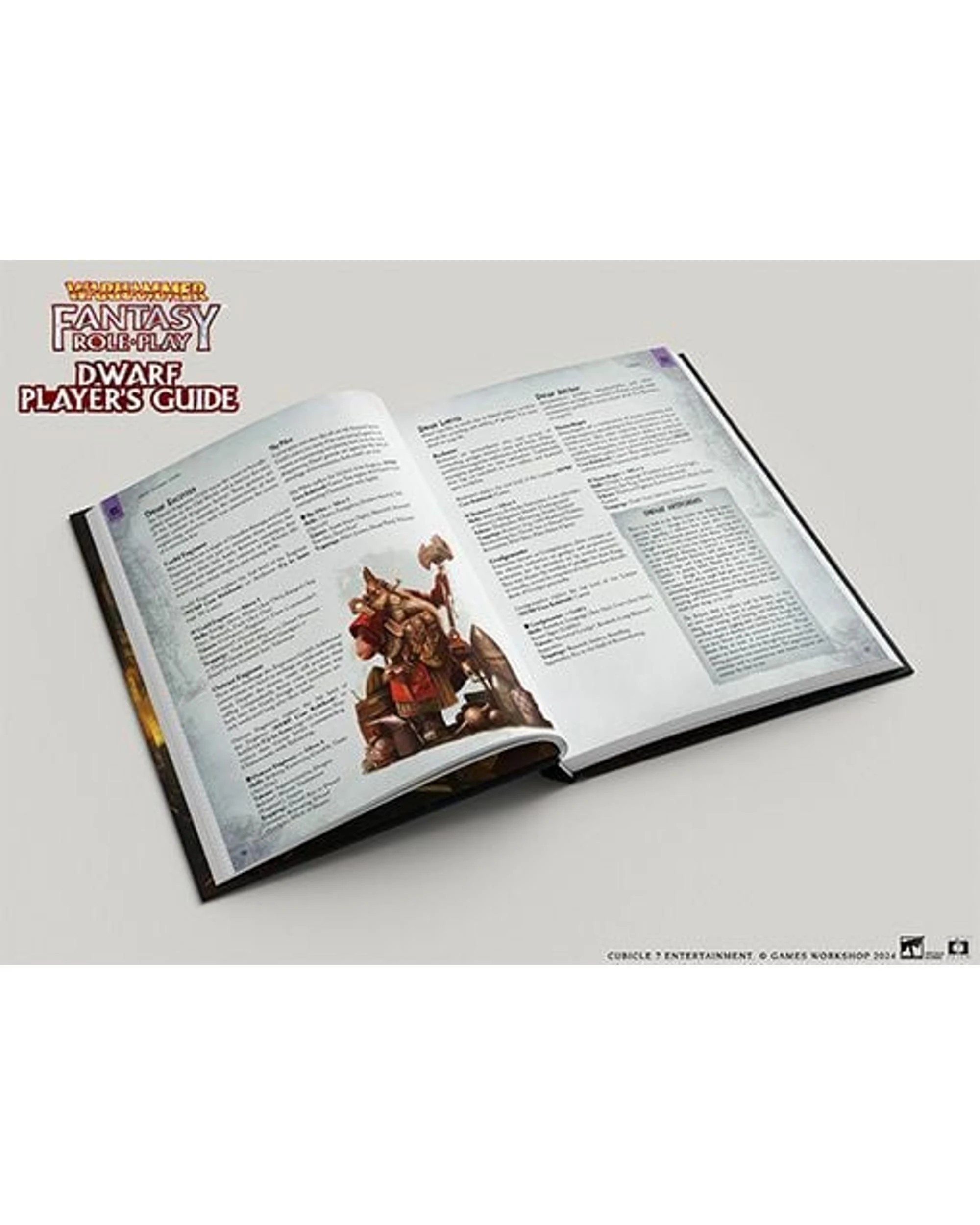 3 Warhammer Fantasy Roleplay Dwarf Player's Guide, 3 of 5