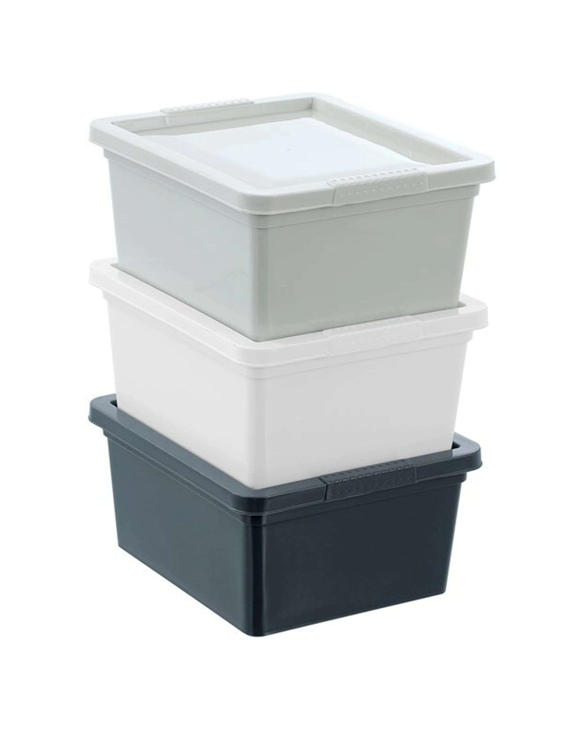 2 Boxsweden Essentials 2L Stackable Tub With Lid - Storage Container - Assorted, 2 of 5