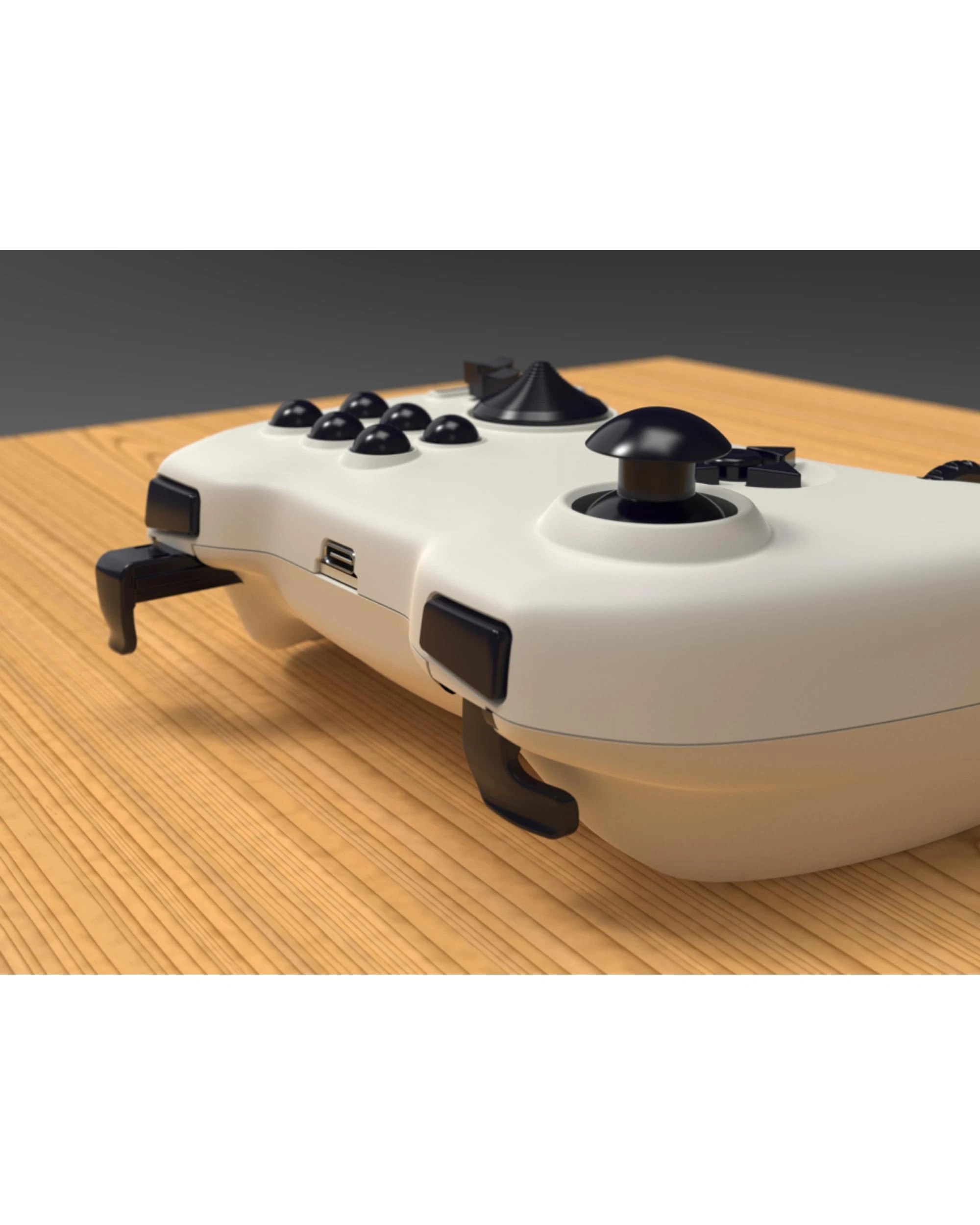 5 Yawman Arrow Handheld Flight Controller - White, 5 of 10