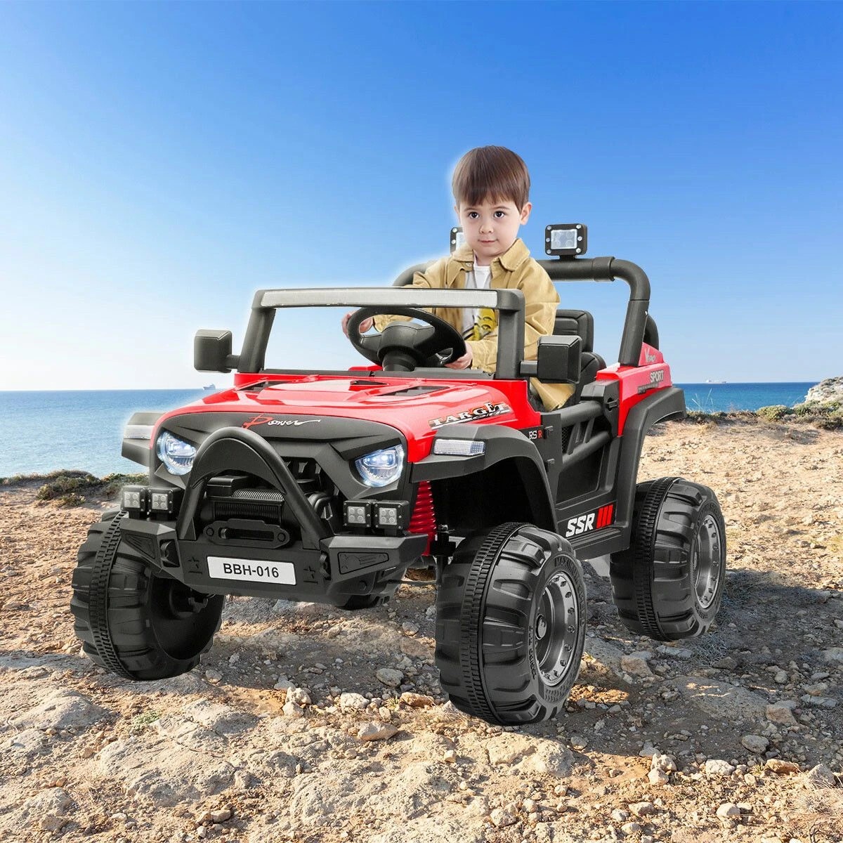 3 Kidbot Electric Ride On Car Vehicle Toy Off Road Remote Control, 3 of 4