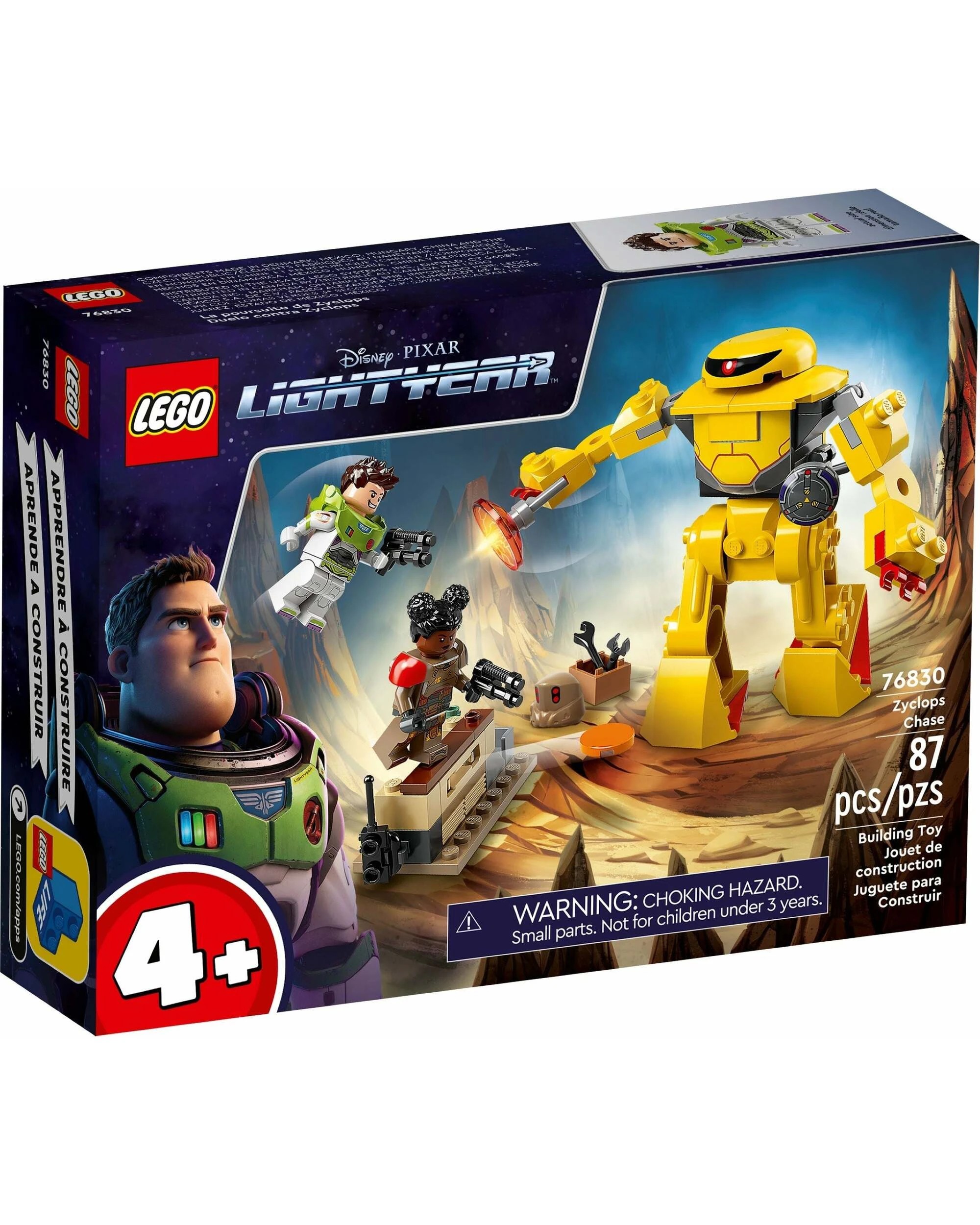 1 LEGO Disney 76830 Pixar's Lightyear Zyclops Chase, 1 of 5