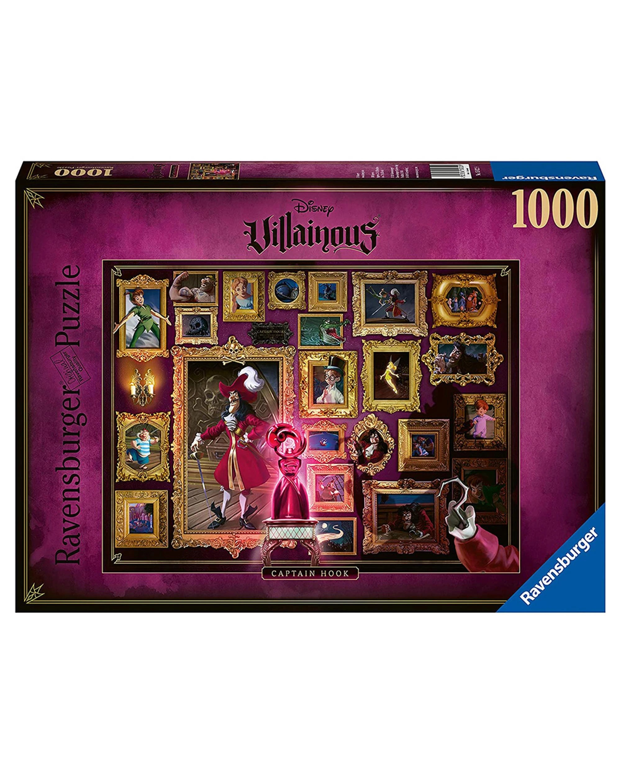 1 Ravensburger Villianous Captain Hook 1000 Piece Jigsaw Puzzle, 1 of 1