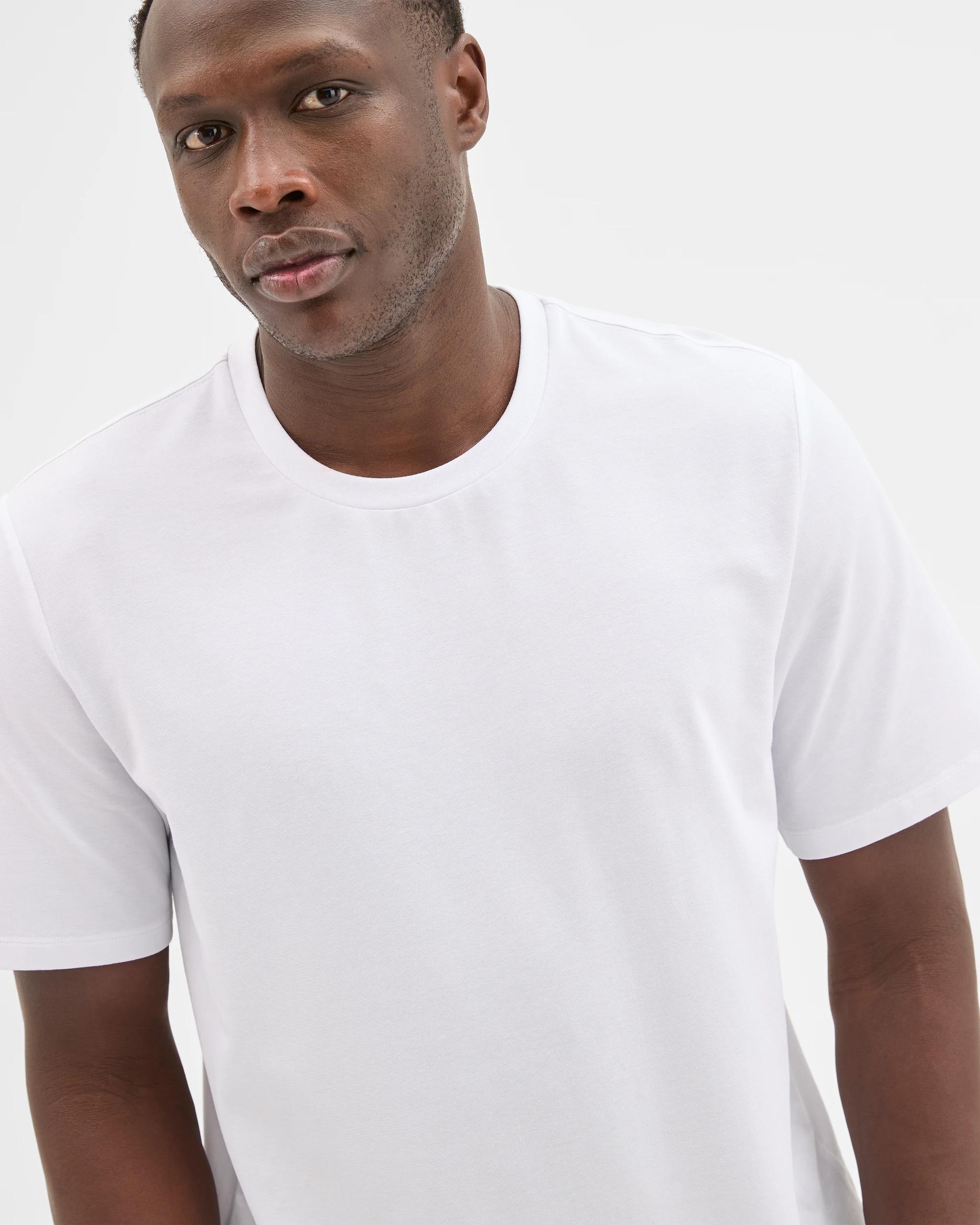 4 Target Active Australian Cotton Blend Active Training T-Shirt WHITE, 4 of 6