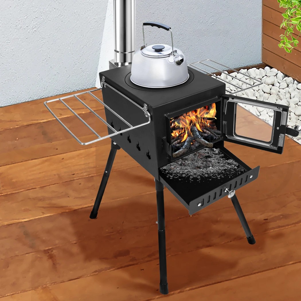 7 Moyasu Camp Oven Stove Long Chimney Portable Camping Outdoor Cooking Picnic, 7 of 7