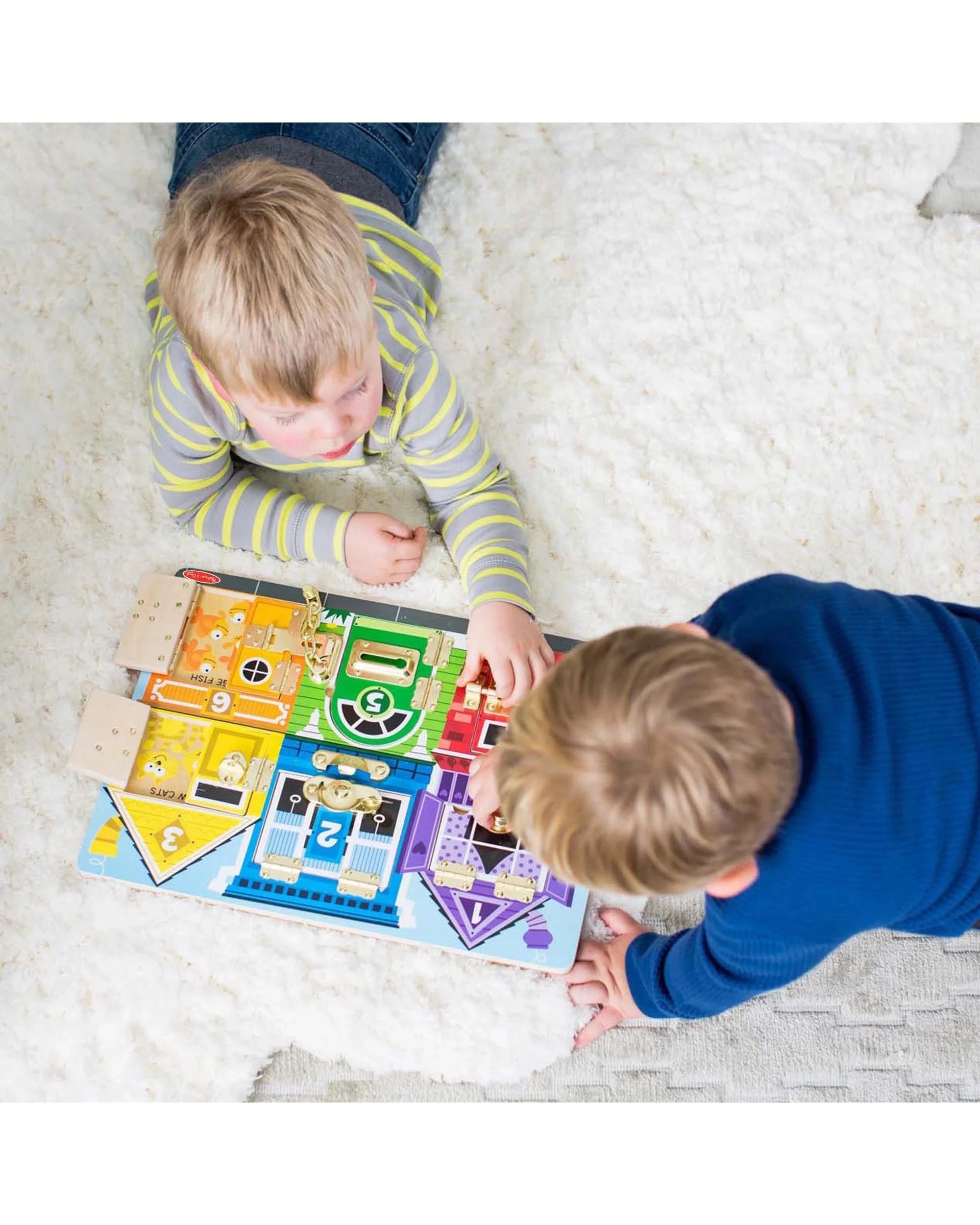 7 Melissa and Doug Wooden Latches Board, 7 of 8