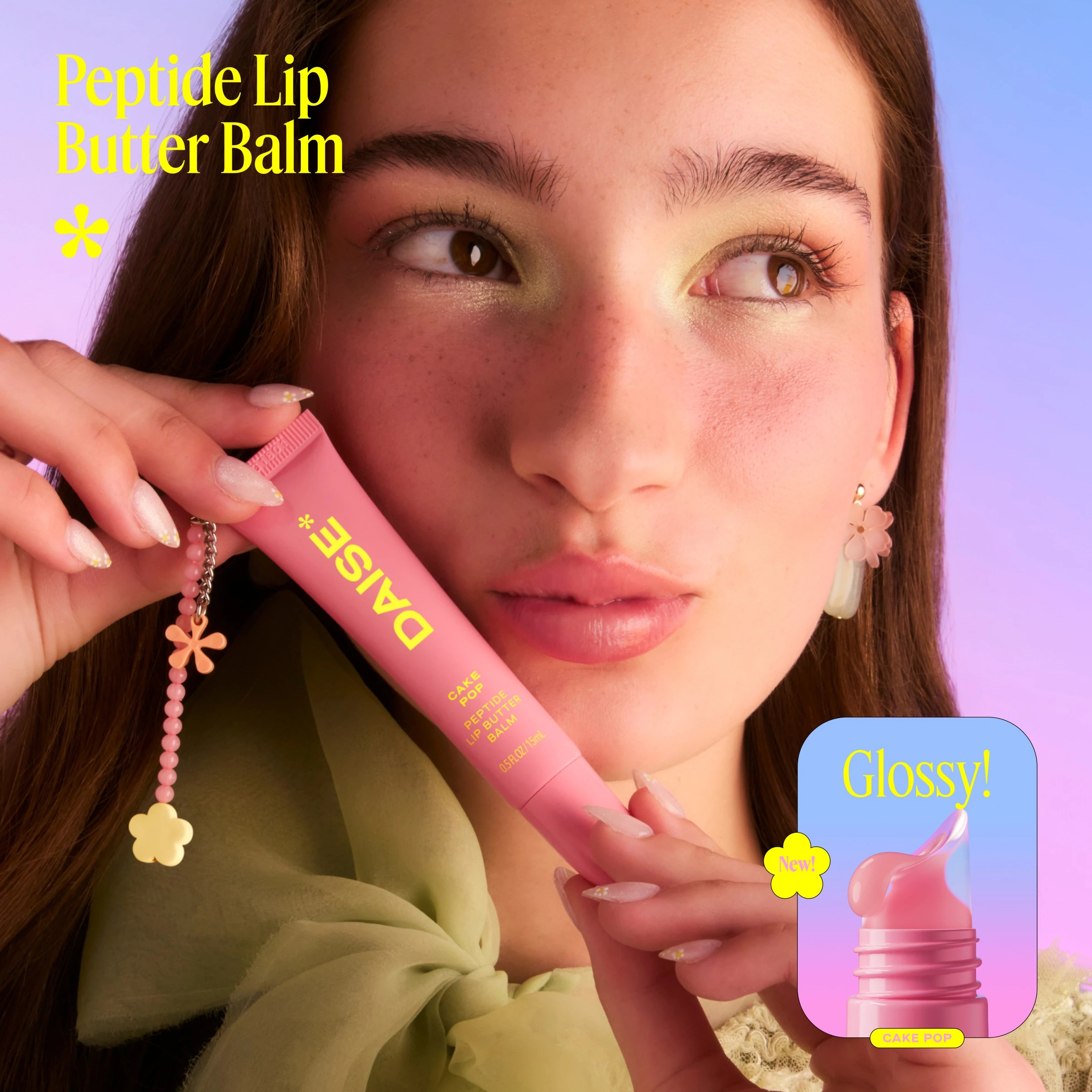 3 DAISE Peptide Lip Butter Balm 15ml - Cake Pop, 3 of 10