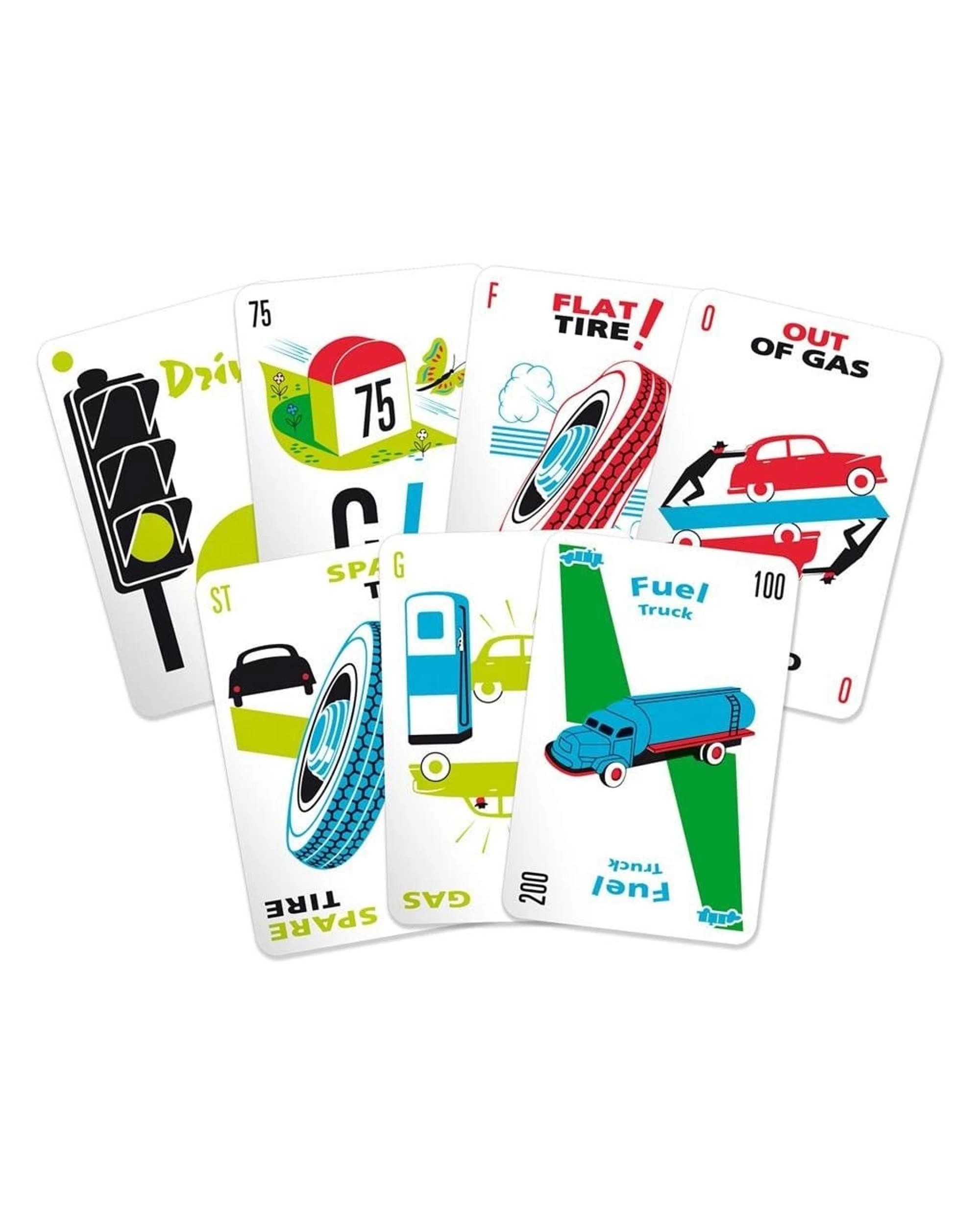 2 ZYGOMATIC Mille Bornes A Game of Underhanded Tricks Card Game, 2 of 2