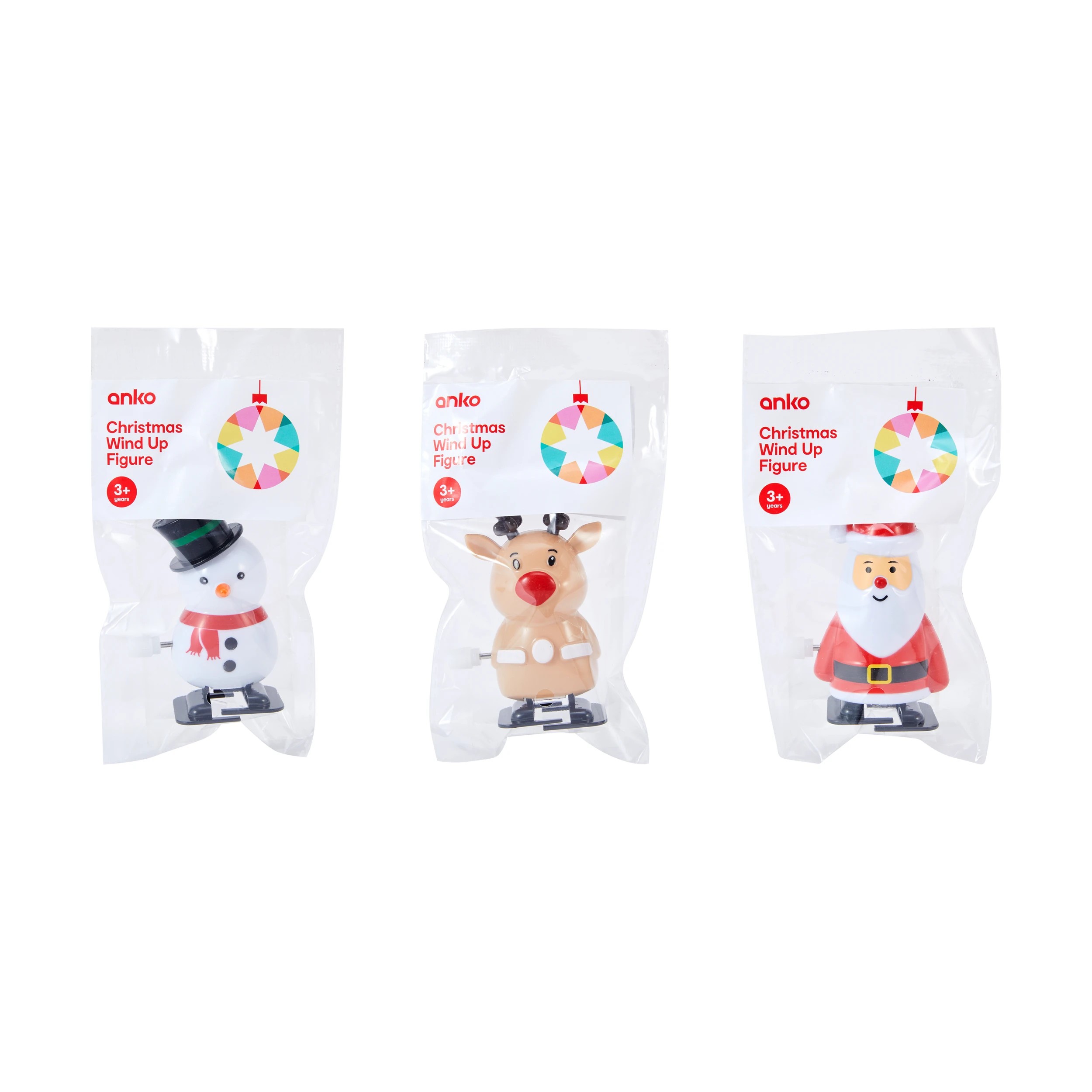 5 Christmas Wind Up Figure - Assorted, 5 of 6