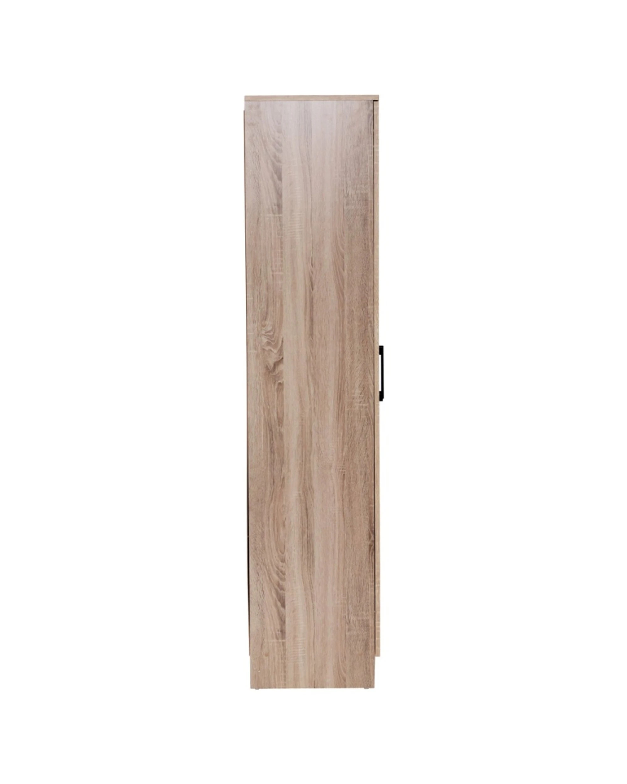 5 Alpine Bay Multipurpose Cupboard 5 Tier 2 Door Storage Unit Light Sonoma Oak - Brown, 5 of 9