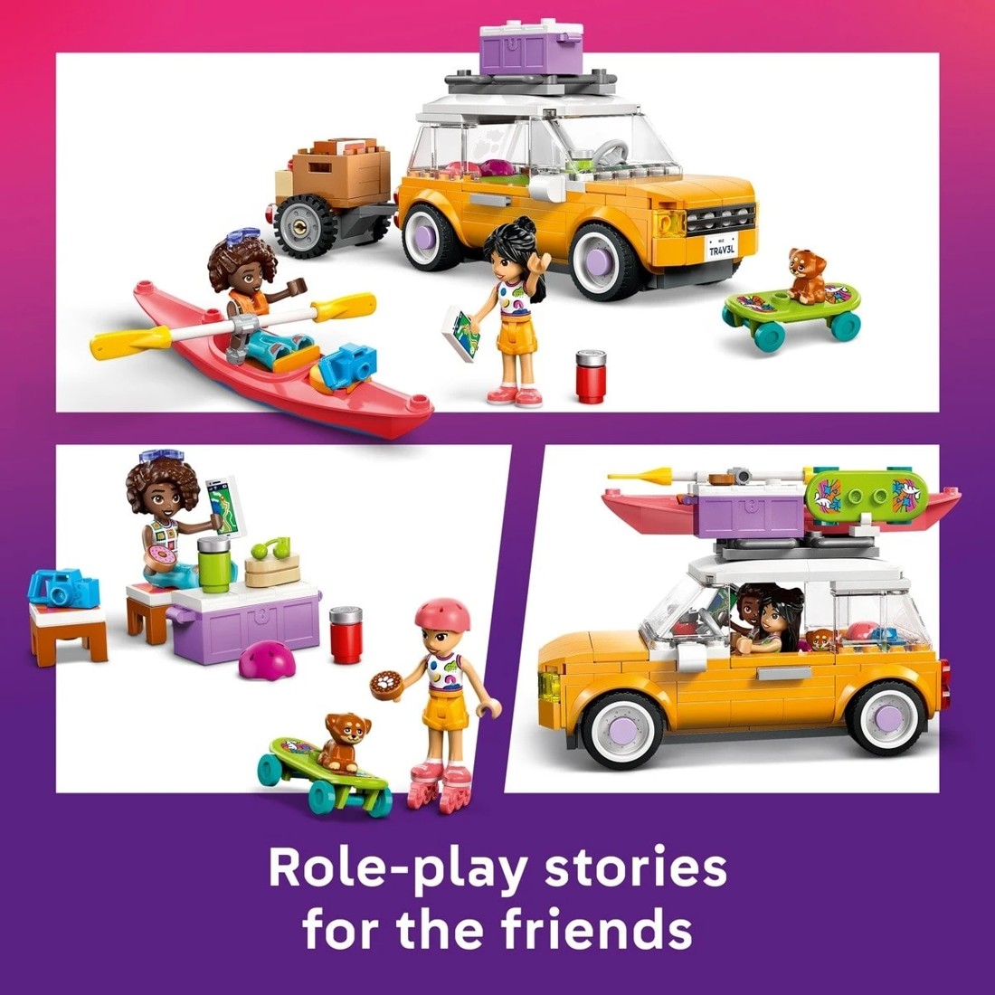 6 LEGO Friends Friendship Road-Trip Travel Car 42659, 6 of 10