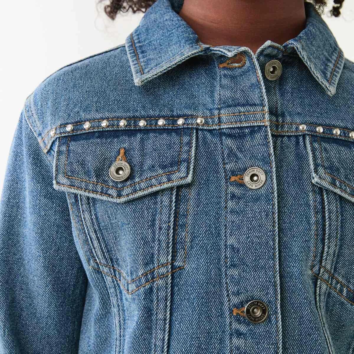 5 Denim Jacket LIGHT WASH, 5 of 7