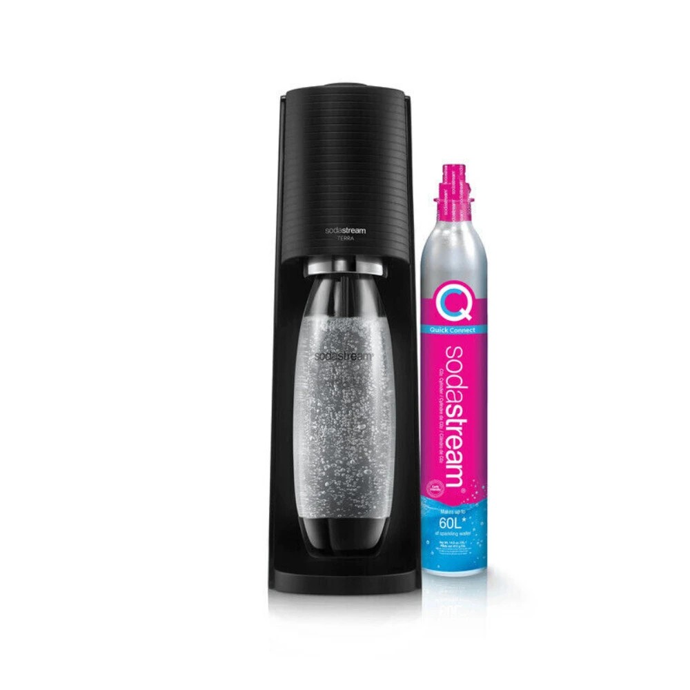 1 SodaStream Terra Sparkling Water Maker - Black, 1 of 3
