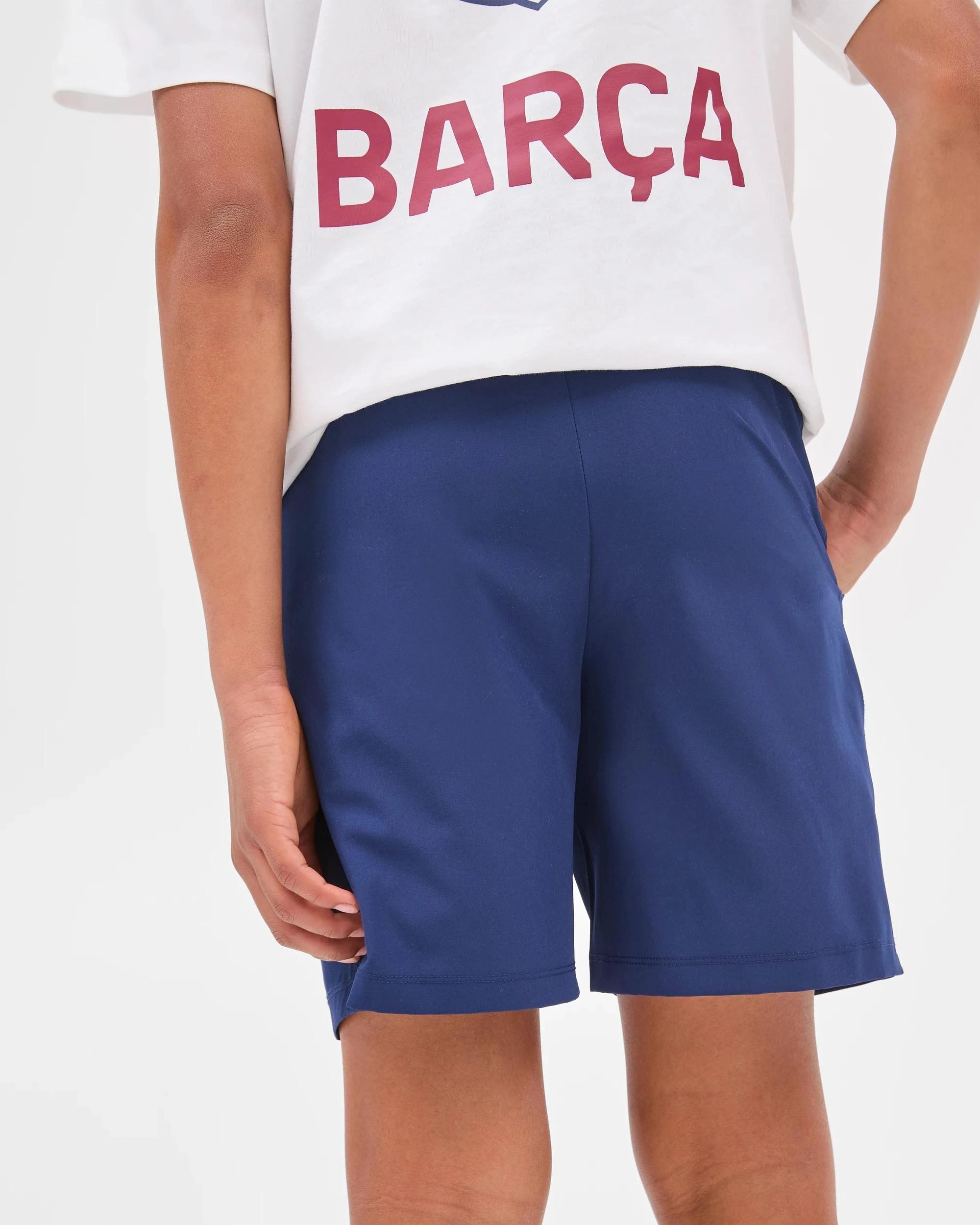 4 UEFA Champions League Barcelona Shorts NAVY, 4 of 6